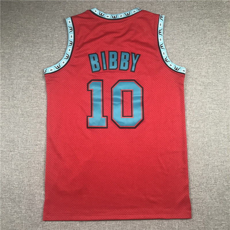 Men's Memphis Grizzlies Mike Bibby #10 Red Classics Swingman Jerseys