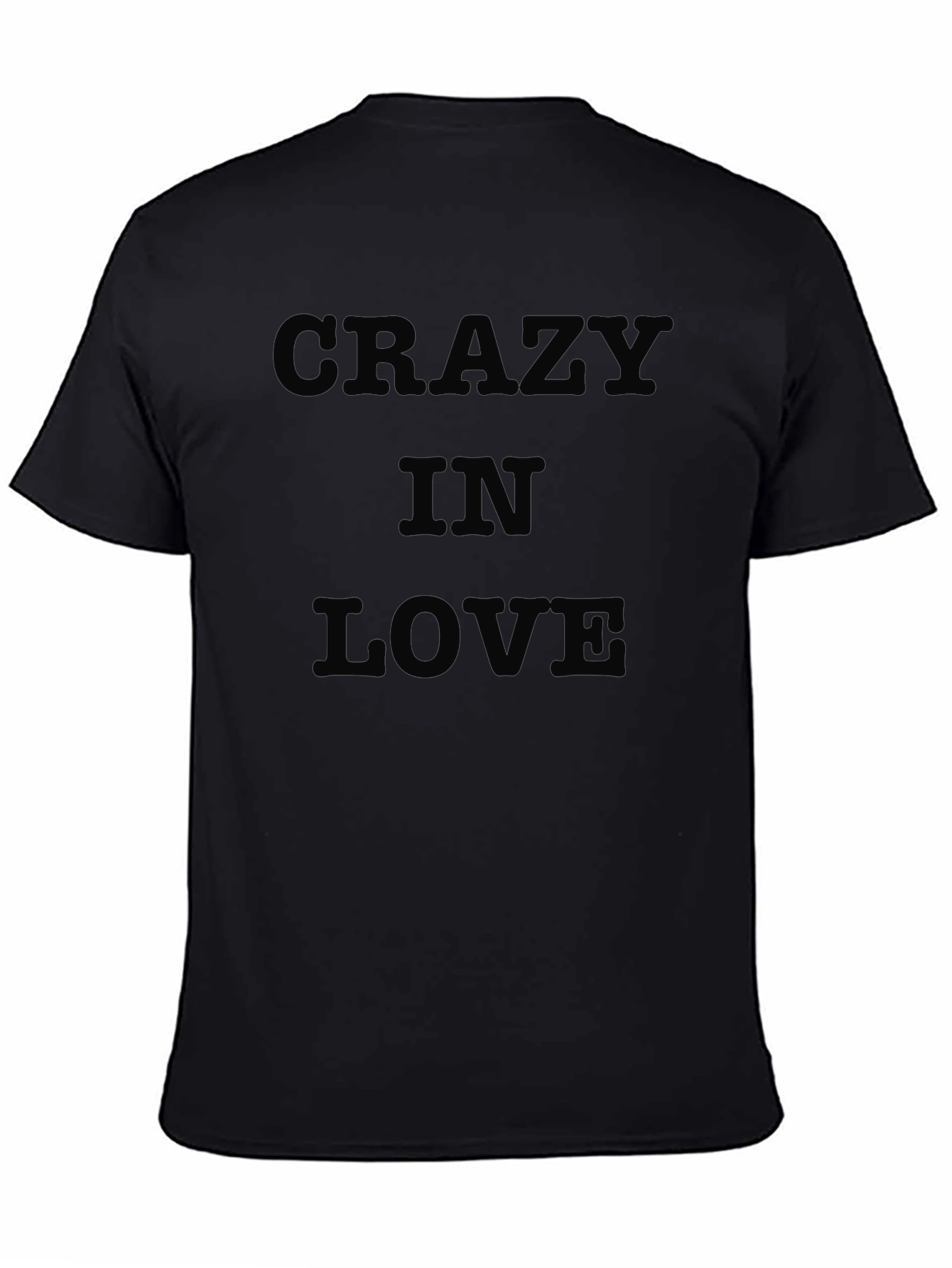 Crazy in Love Black Graphic Tee