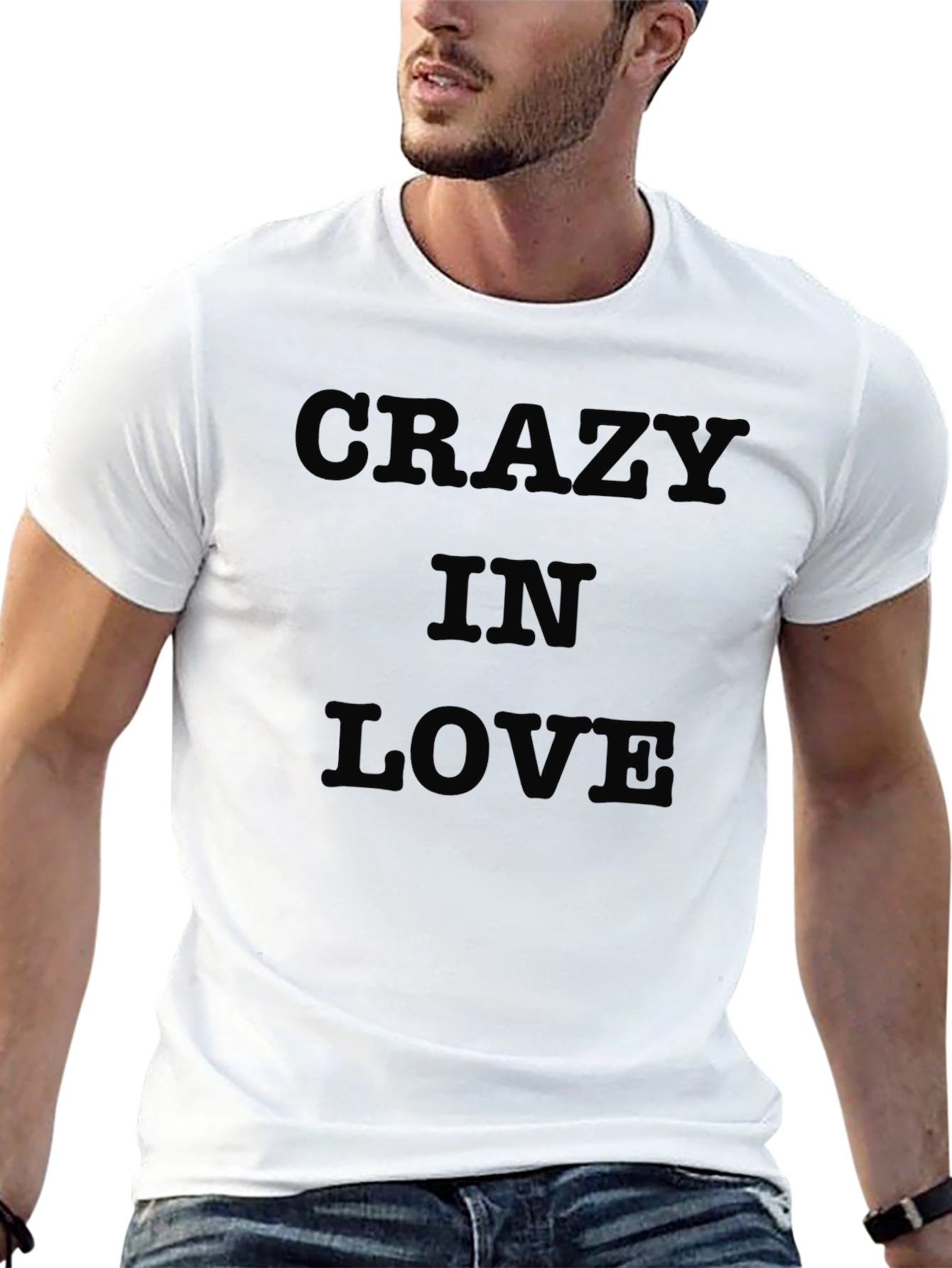 Crazy in Love Black Graphic Tee