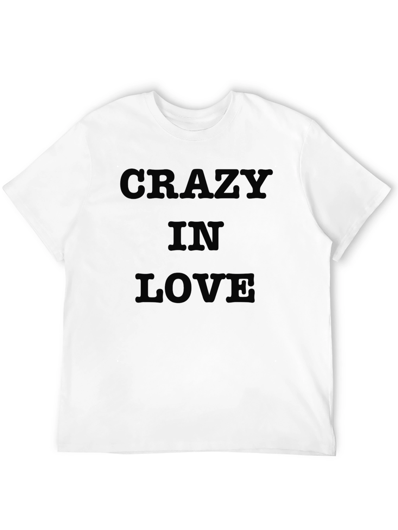 Crazy in Love Black Graphic Tee