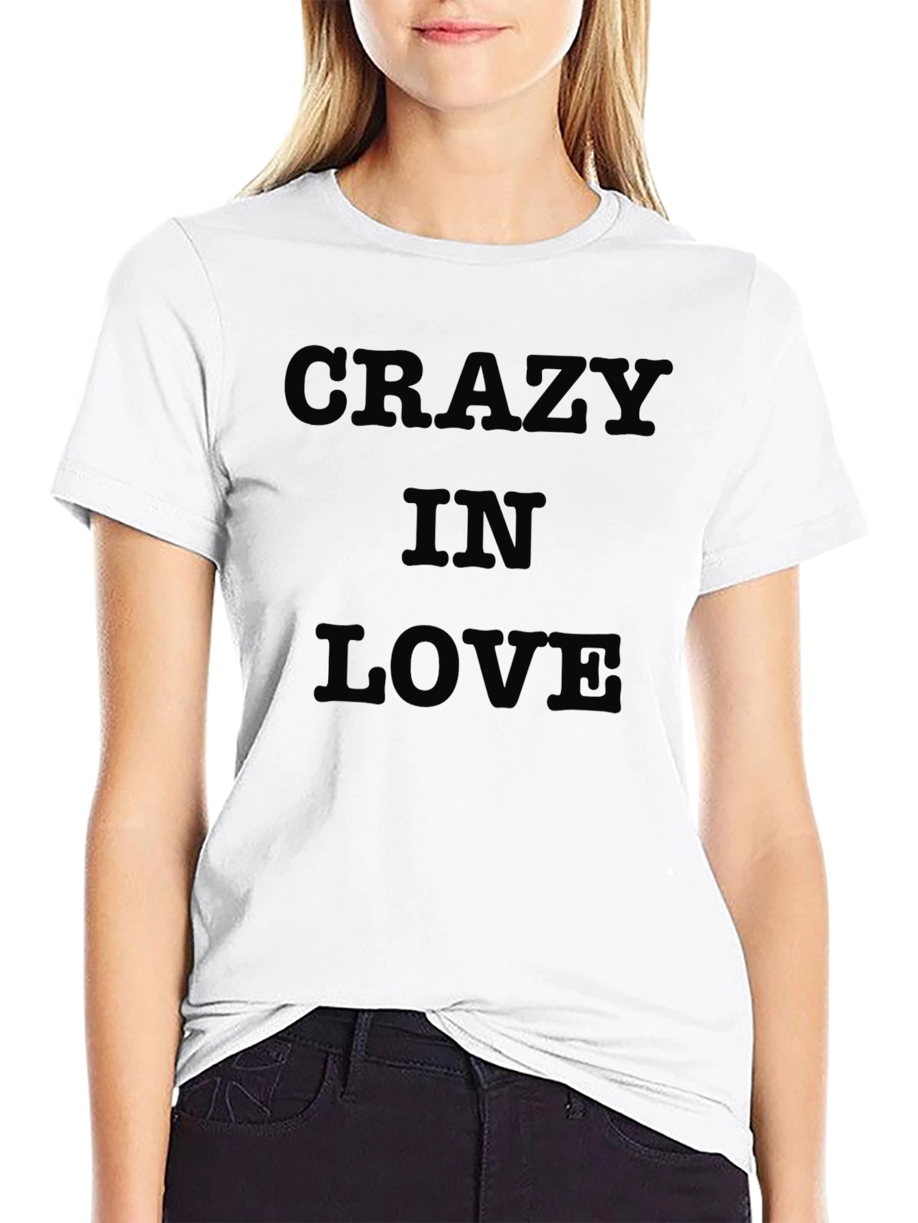 Crazy in Love Black Graphic Tee