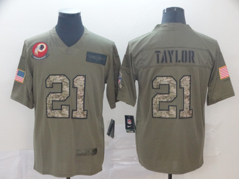 Men's Washington Commanders Sean Taylor #21 Brown Game Player Jerseys