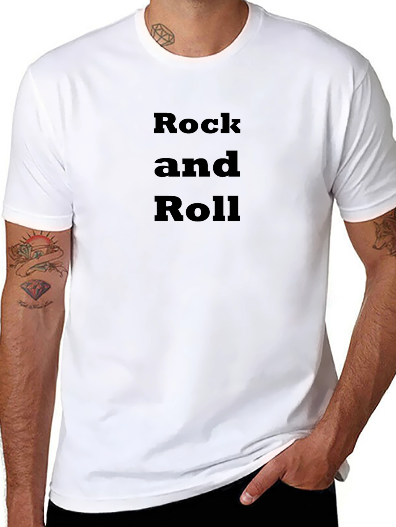 Rock and Roll Black T-Shirt