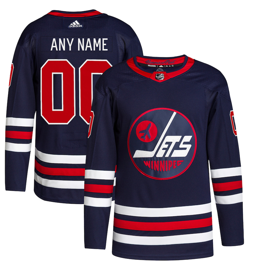 Men's Winnipeg Jets 2021/22 Alternate Primegreen Authentic Pro Custom Jerseys