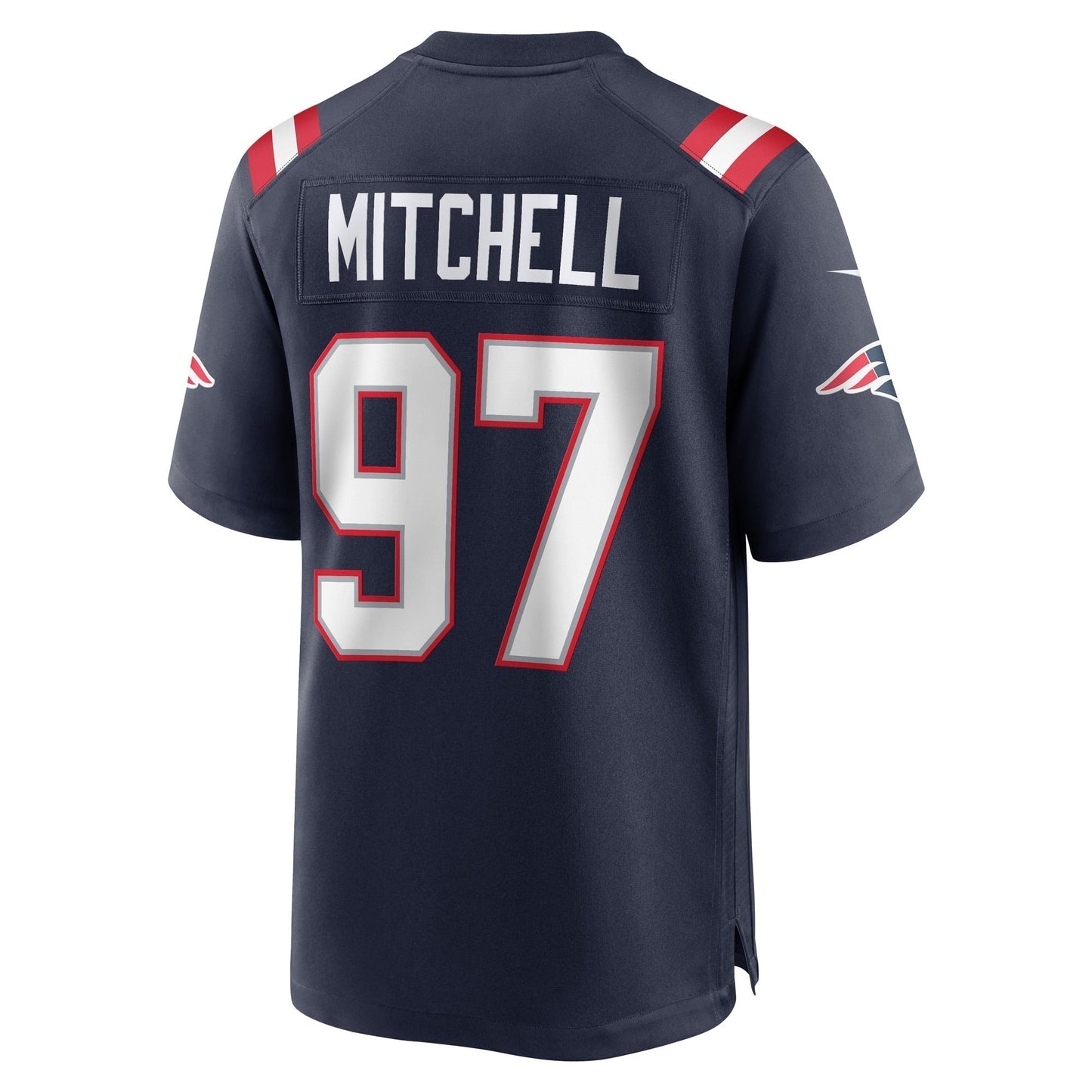 DaMarcus Mitchell New England Patriots Nike Game   Jersey - Navy