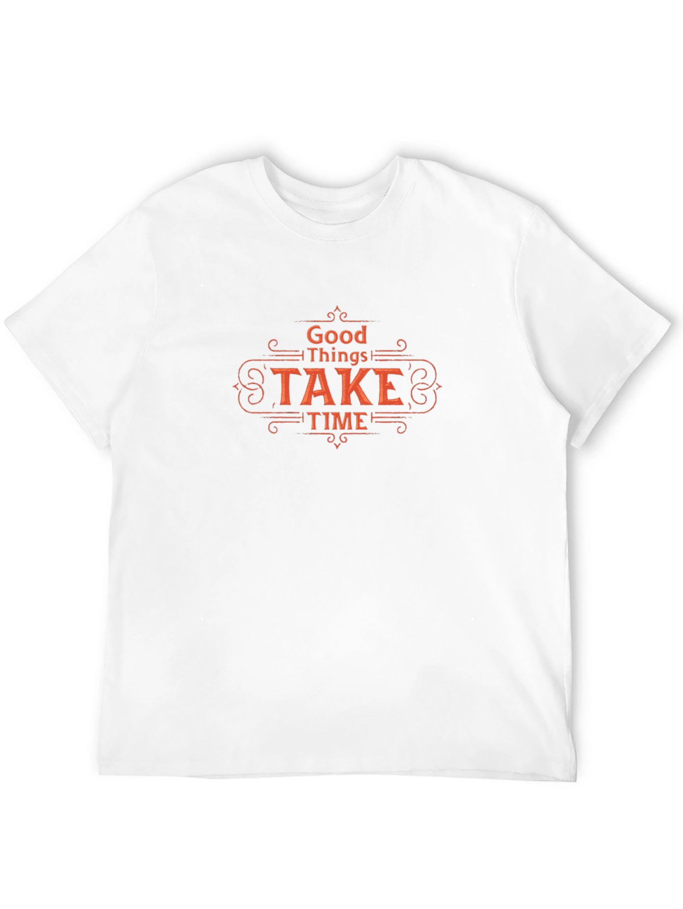 Good Things Take Time Black T-Shirt