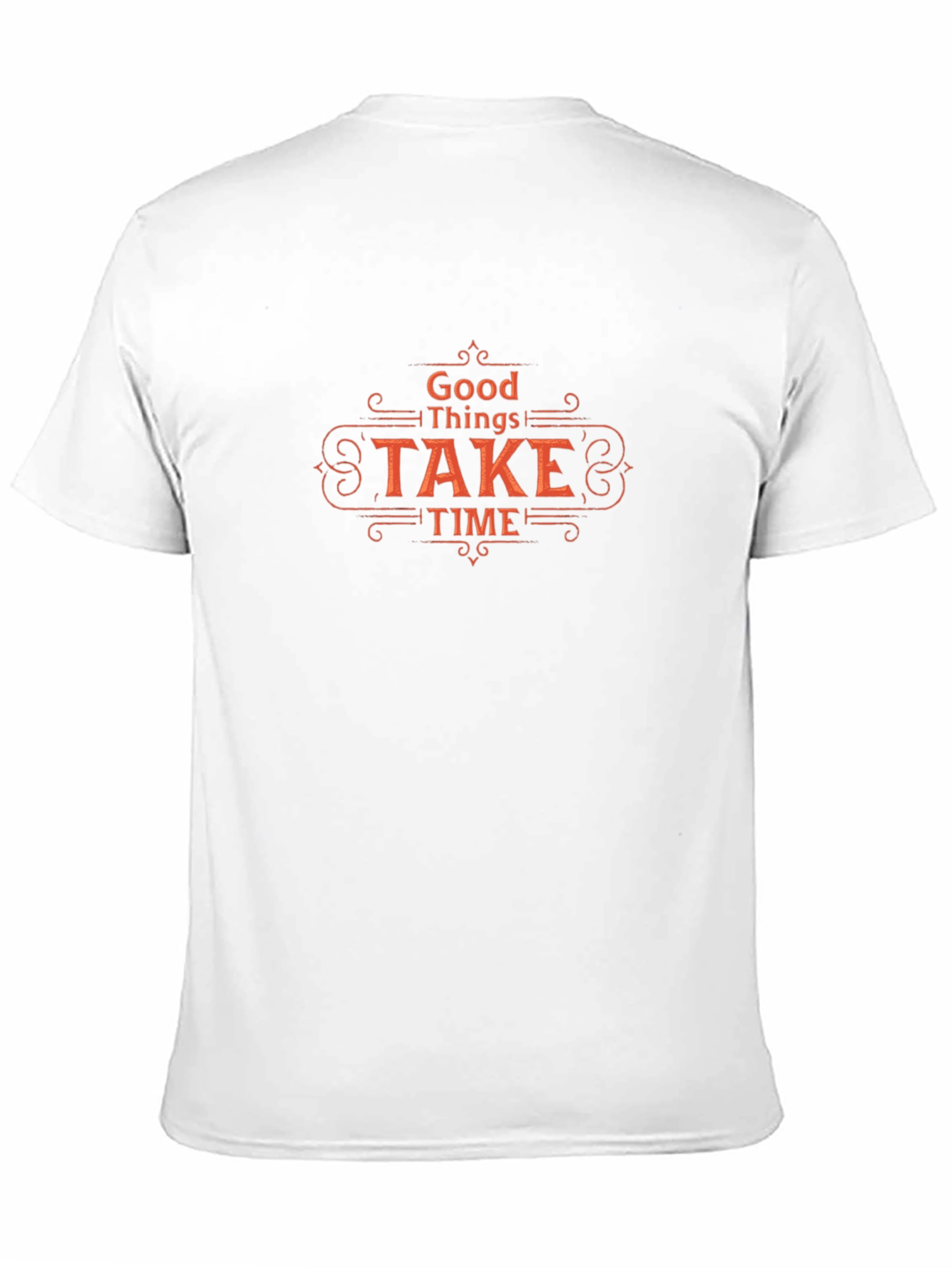 Good Things Take Time Black T-Shirt