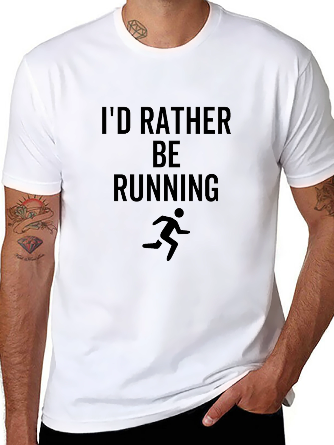 Id Rather Be Running T-Shirt