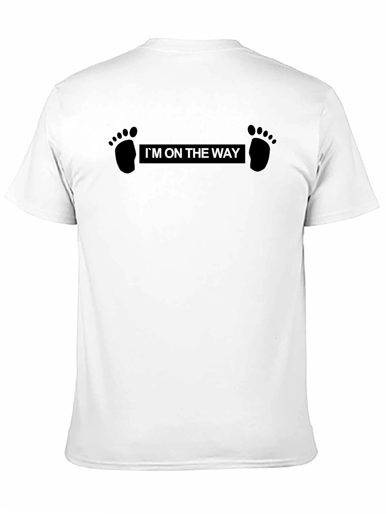 Mens Im On The Way Pregnancy Announcement T-Shirt