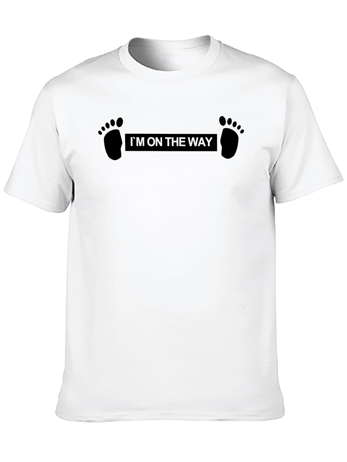 Mens Im On The Way Pregnancy Announcement T-Shirt
