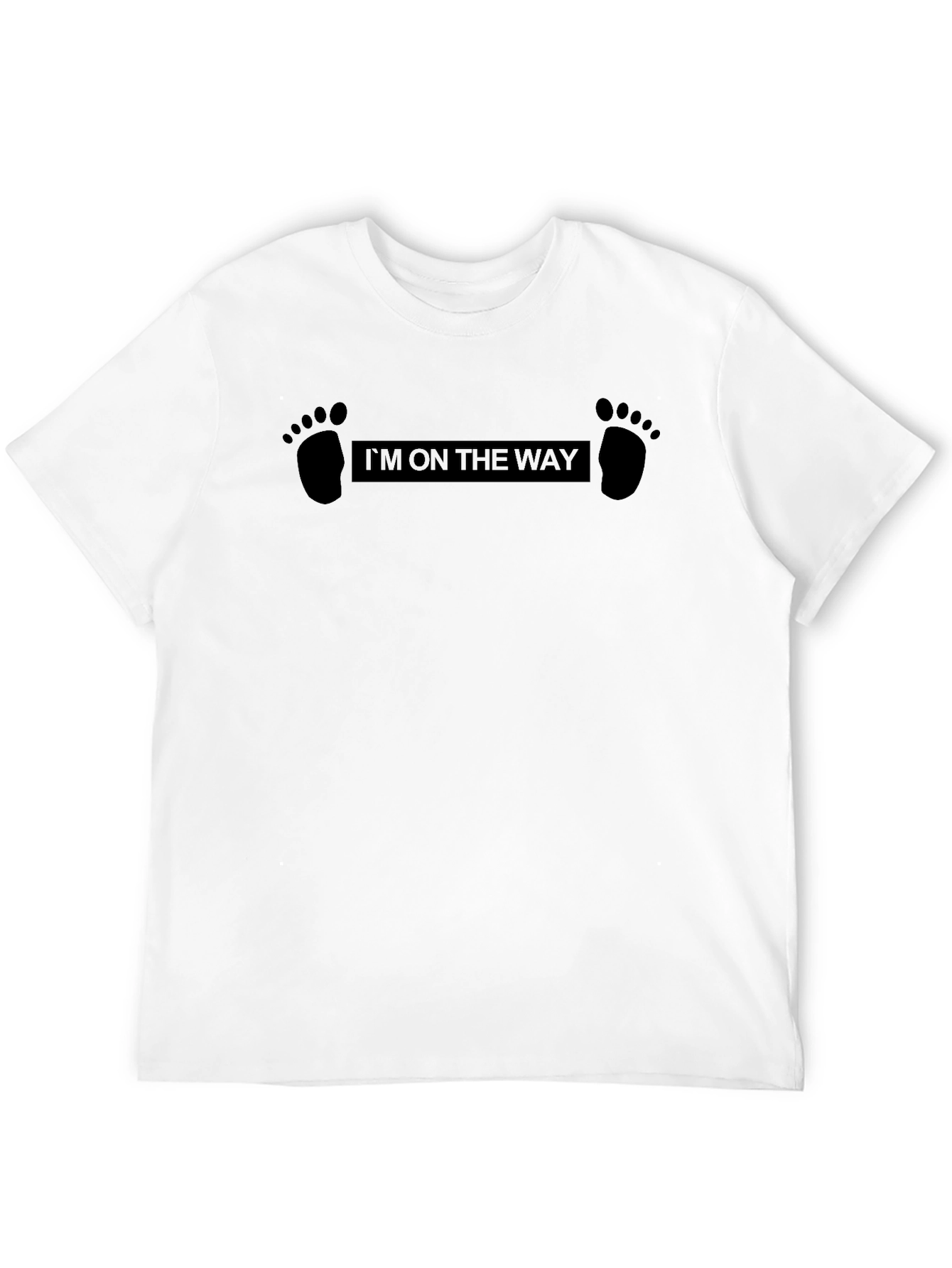 Mens Im On The Way Pregnancy Announcement T-Shirt