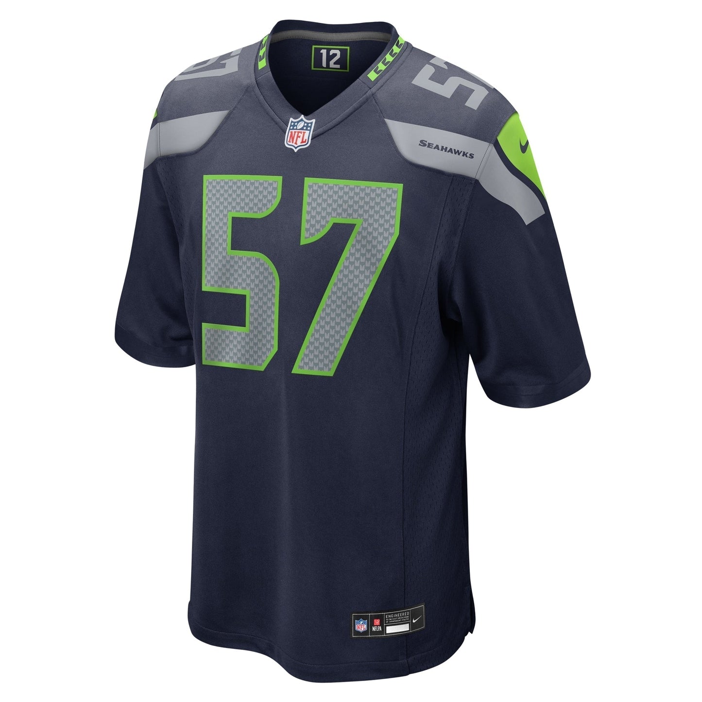 Connor Williams Seattle Seahawks Nike  Game Jersey -  College Navy