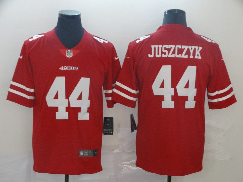 Men's San Francisco 49ers Kyle Juszczyk #44 Red Game Jerseys