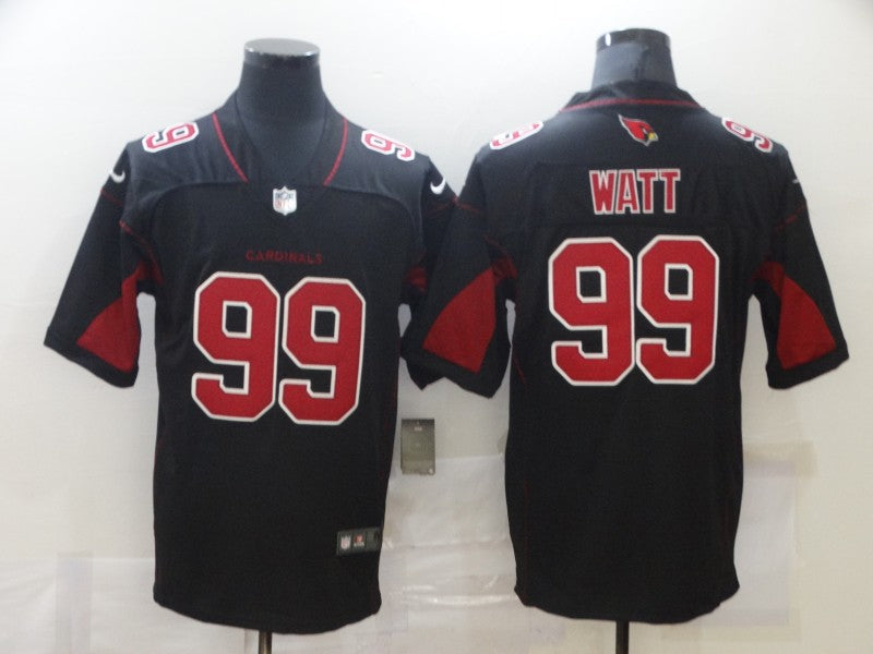 Men's Arizona Cardinals J.J. Watt #99 Black Game Jerseys