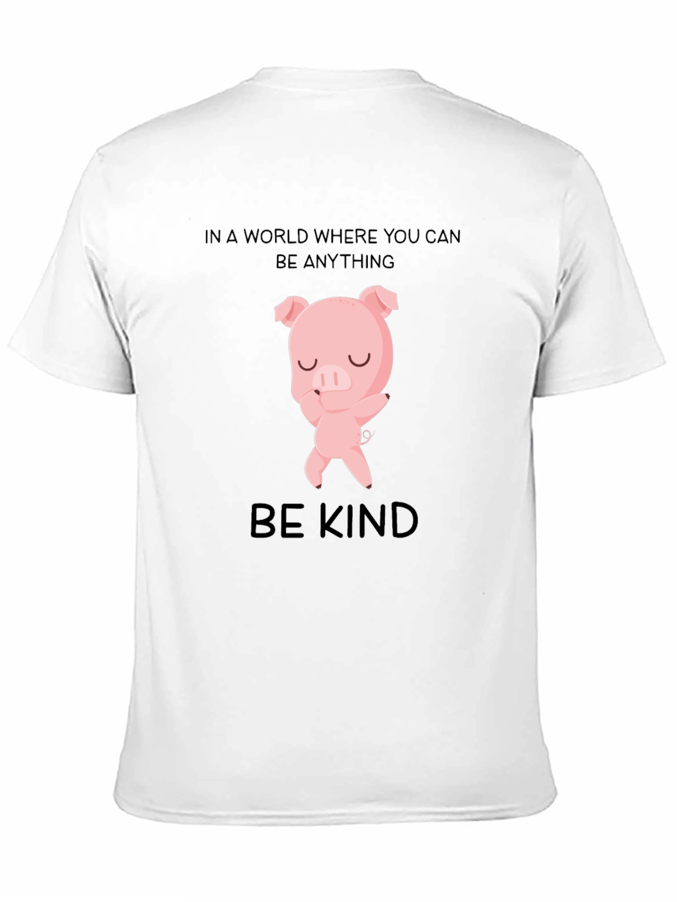Be Kind Pig T-Shirt - Stylish Graphic Tee