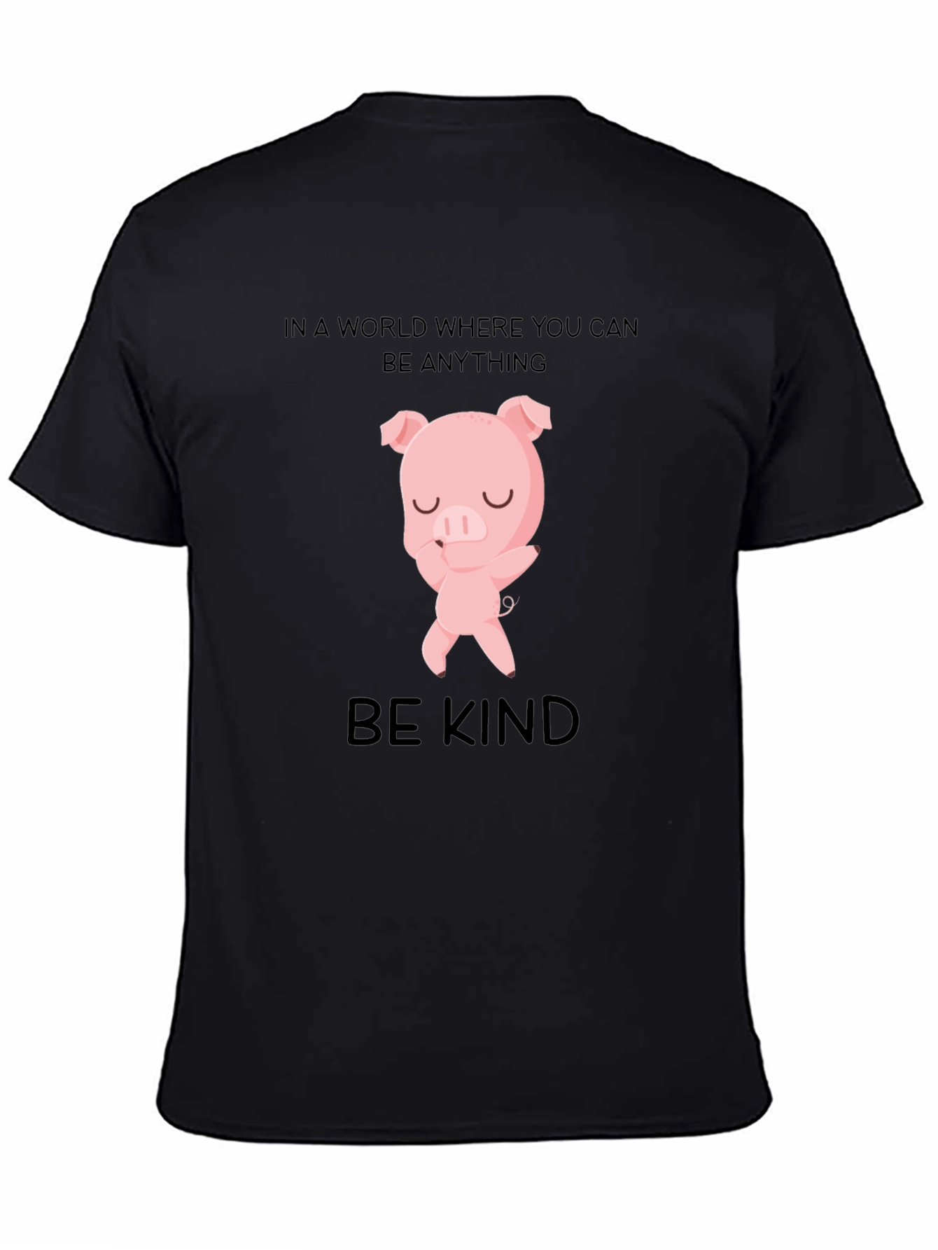 Be Kind Pig T-Shirt - Stylish Graphic Tee
