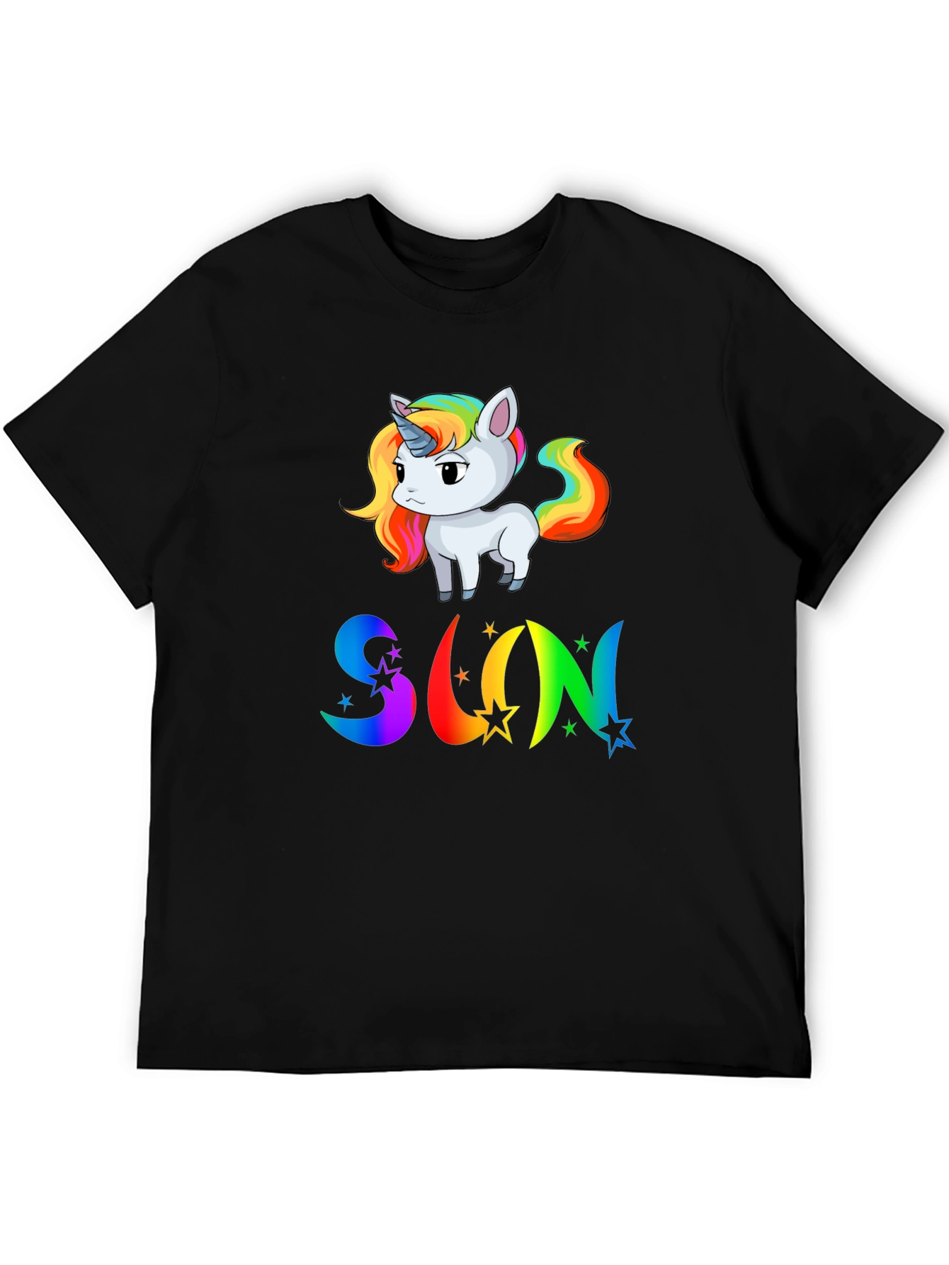 Rainbow Unicorn SUN T-Shirt