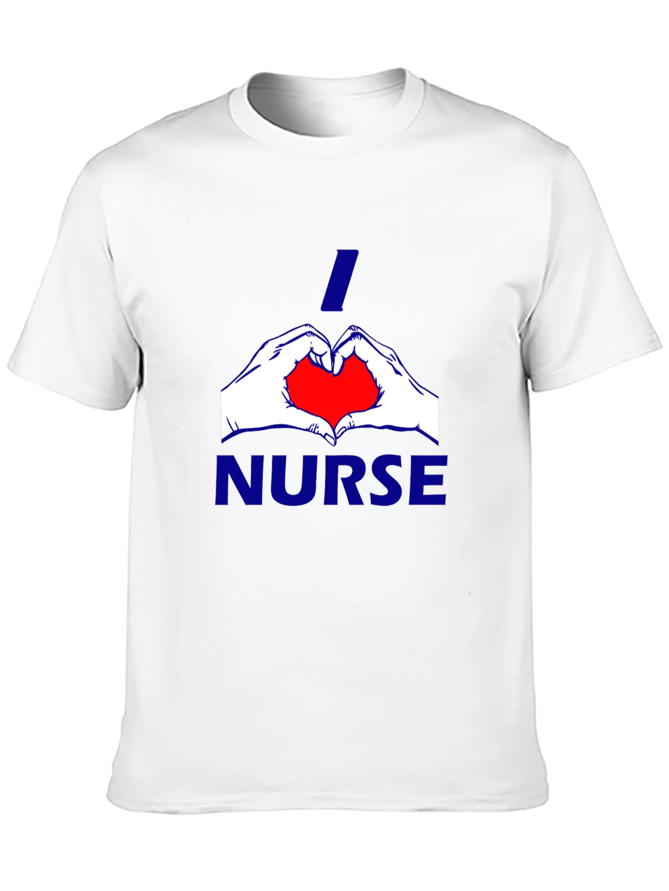 I Heart Nurse - Black T-Shirt