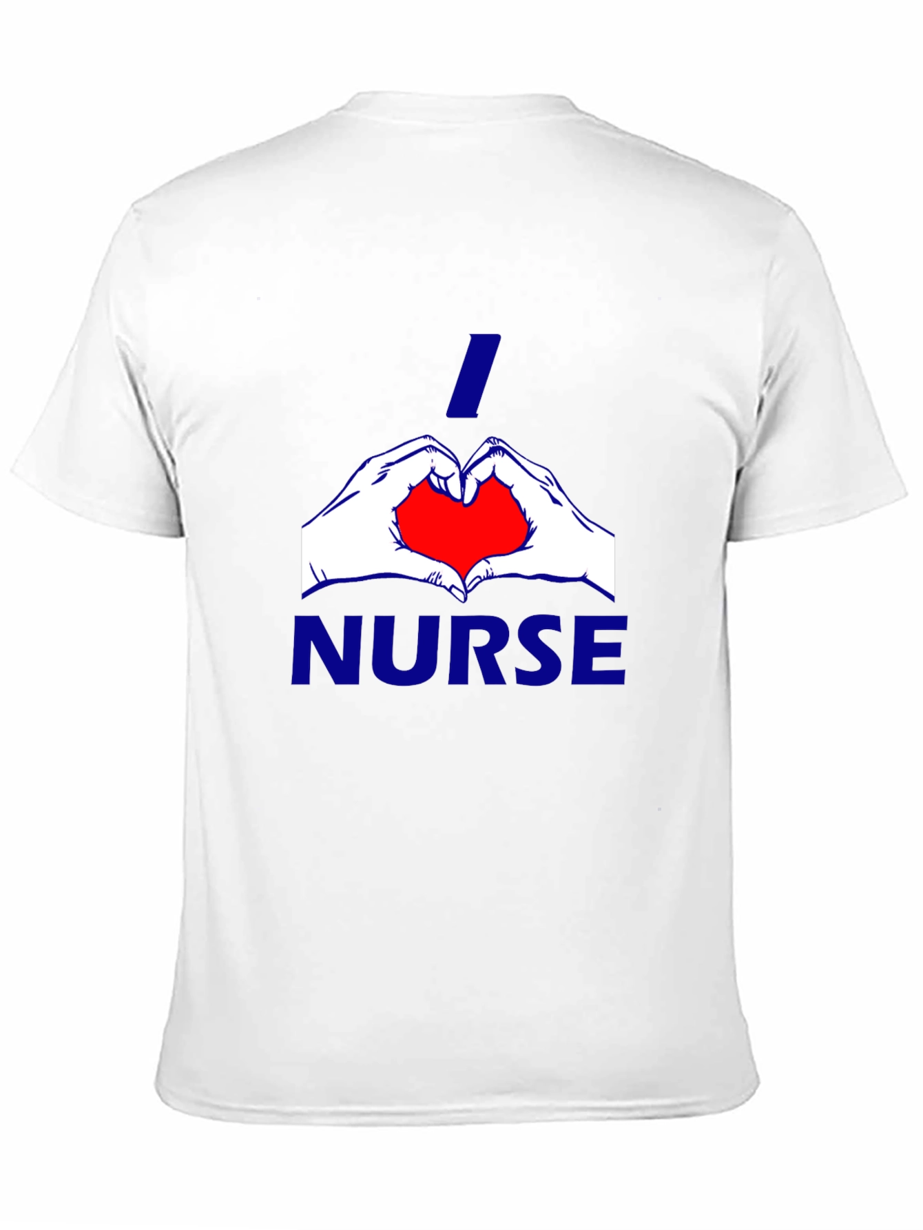 I Heart Nurse - Black T-Shirt