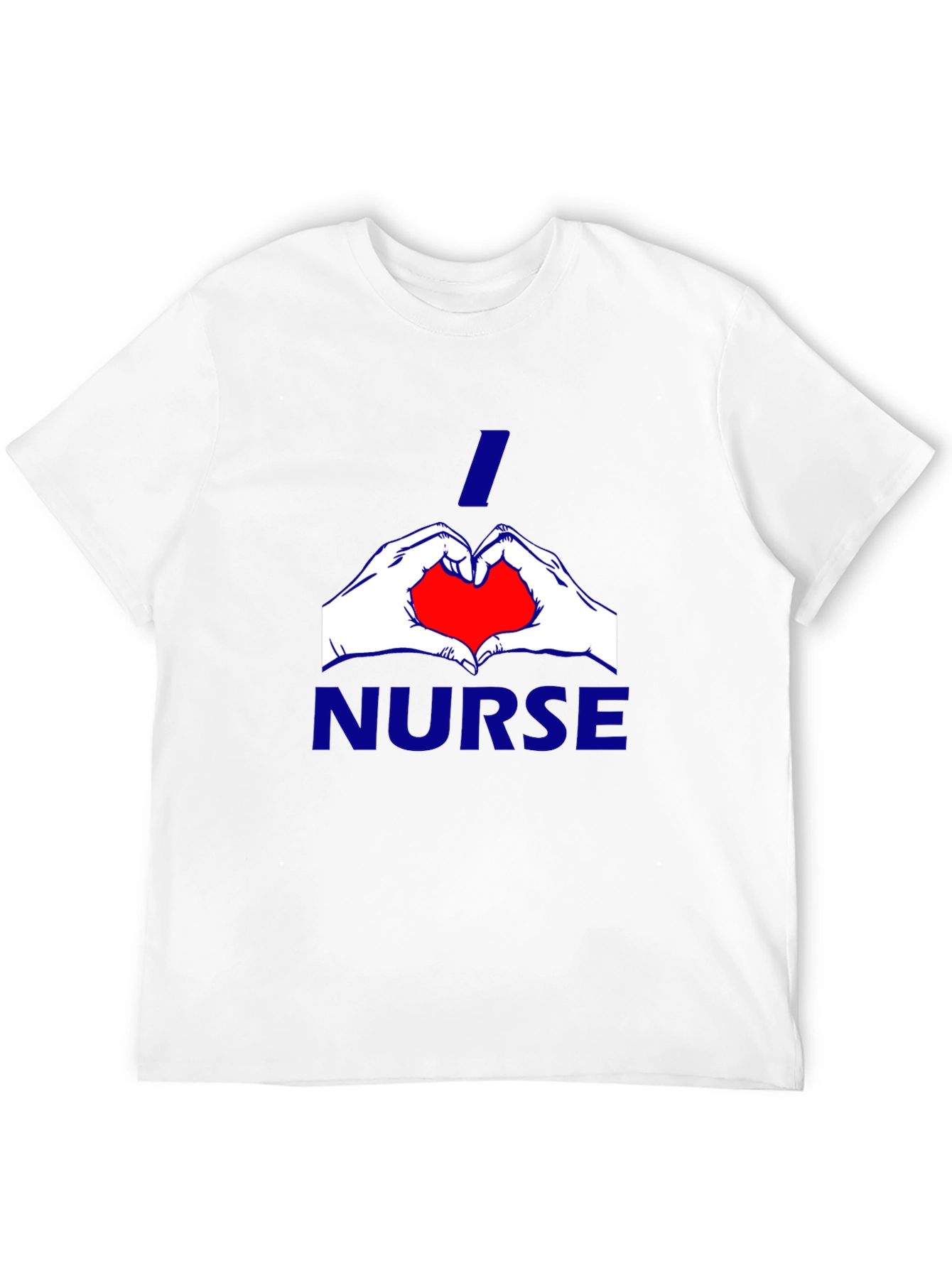 I Heart Nurse - Black T-Shirt