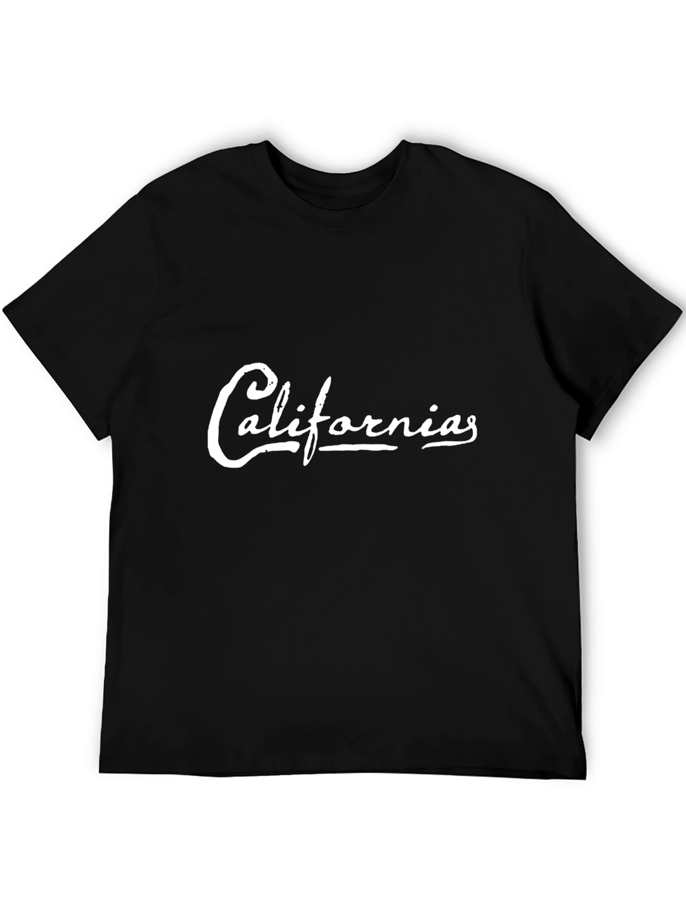 California Script Black T-Shirt
