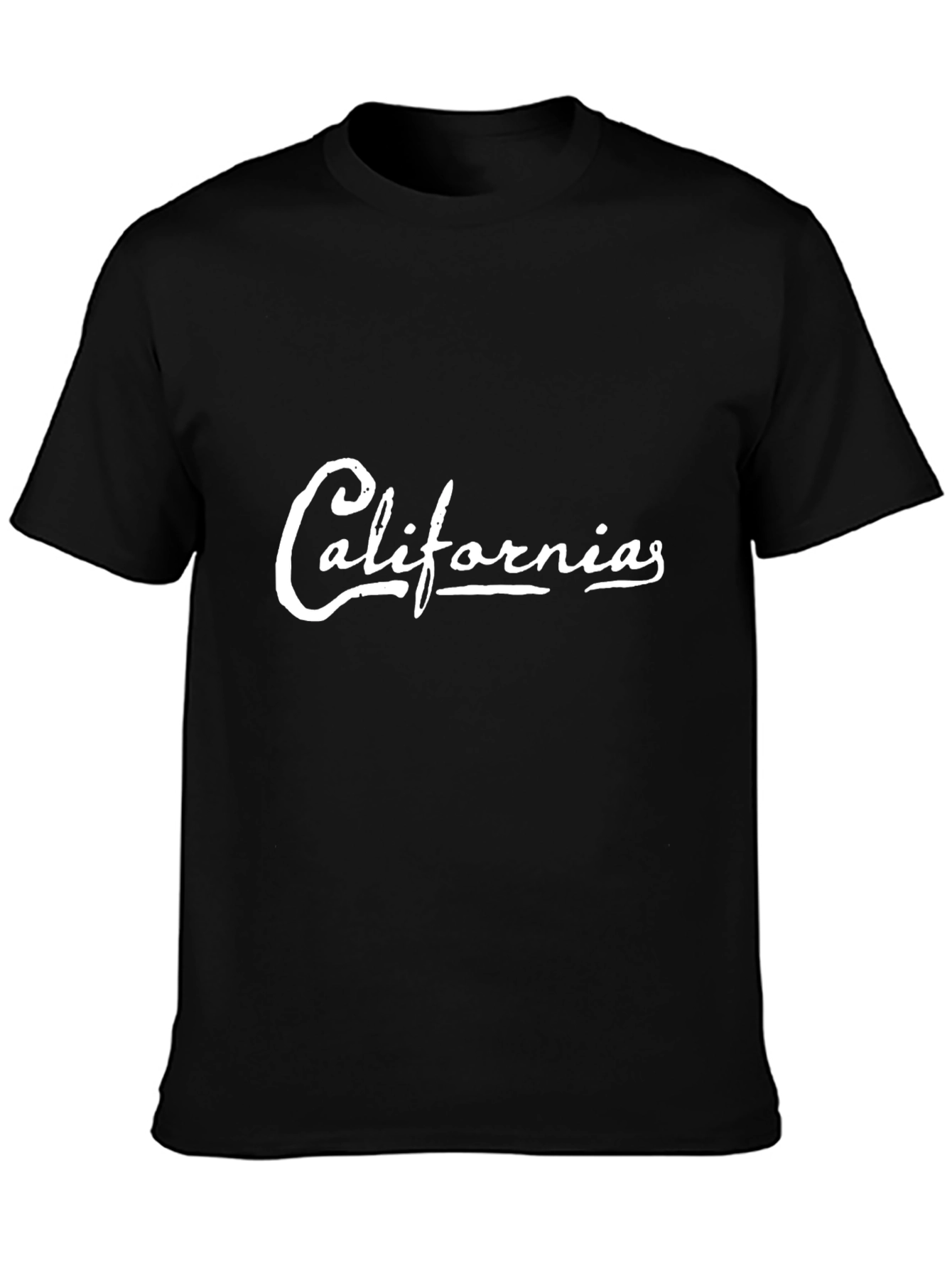 California Script Black T-Shirt