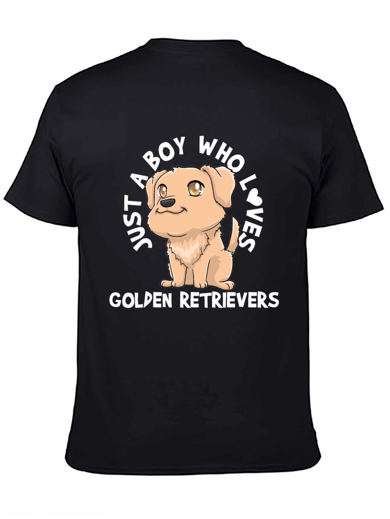 Golden Retriever Dog Lover T-Shirt - Boys Tee