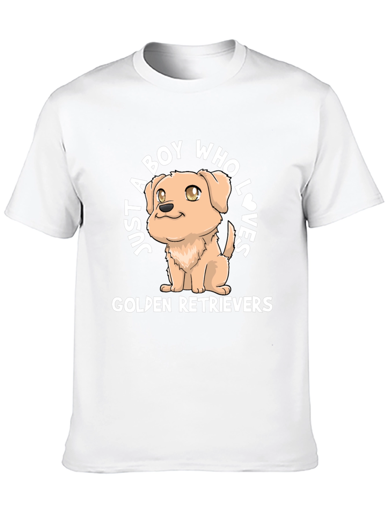 Golden Retriever Dog Lover T-Shirt - Boys Tee
