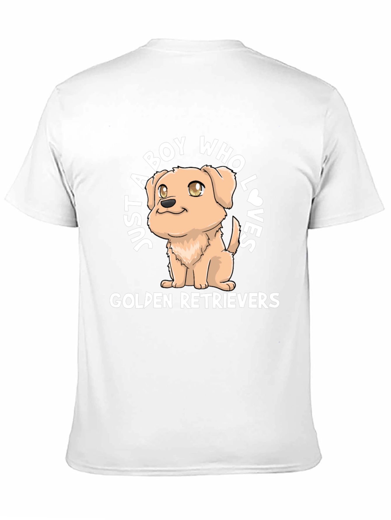 Golden Retriever Dog Lover T-Shirt - Boys Tee