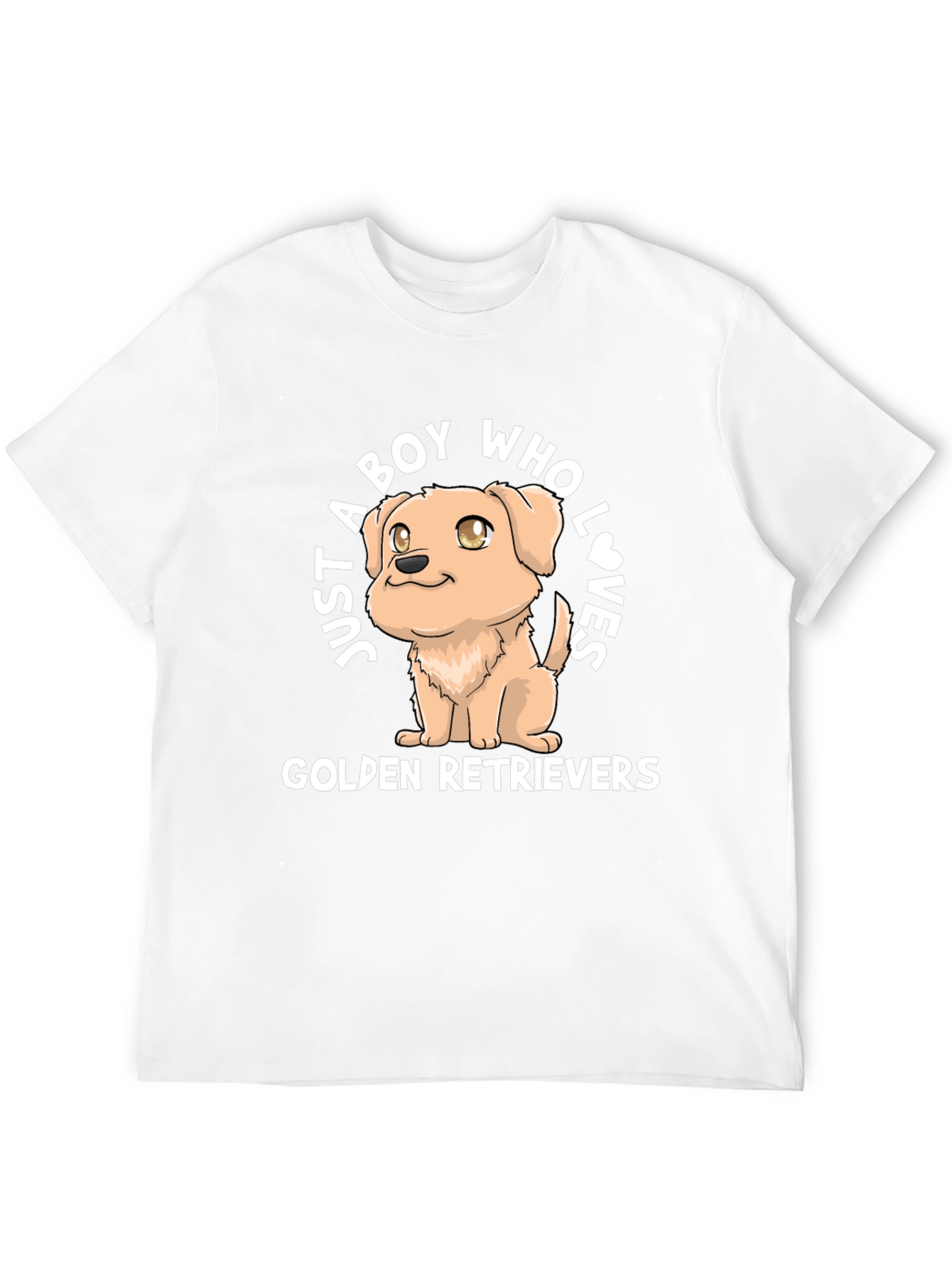 Golden Retriever Dog Lover T-Shirt - Boys Tee