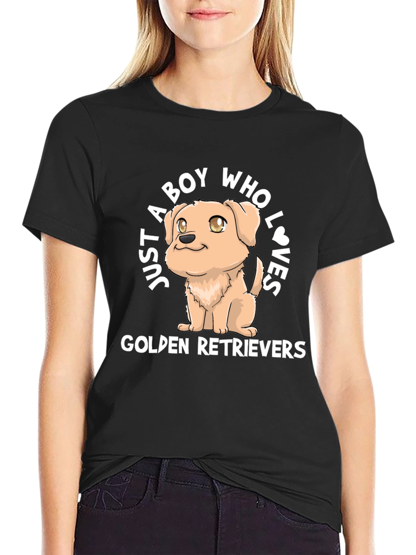 Golden Retriever Dog Lover T-Shirt - Boys Tee