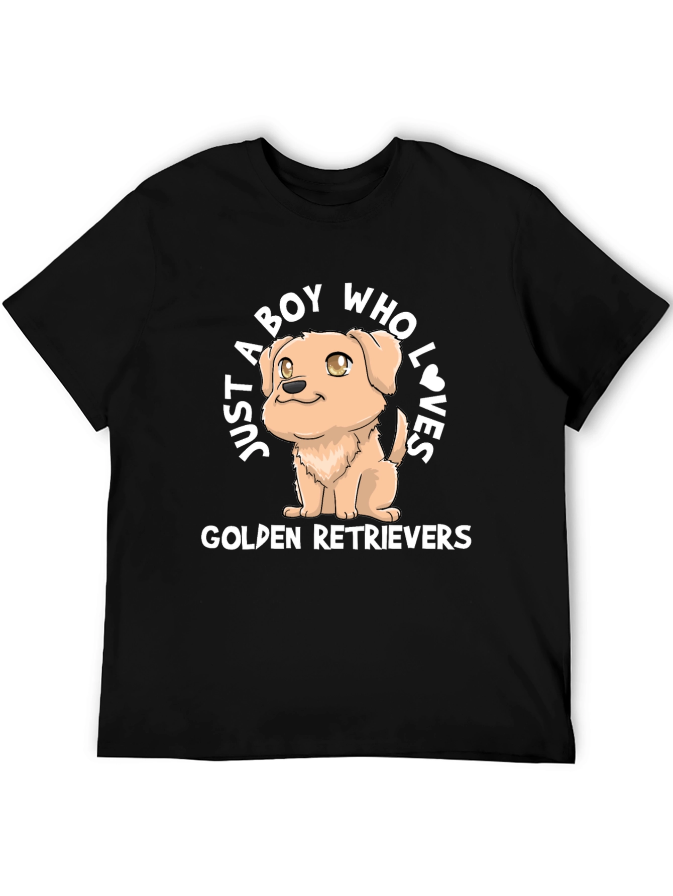 Golden Retriever Dog Lover T-Shirt - Boys Tee
