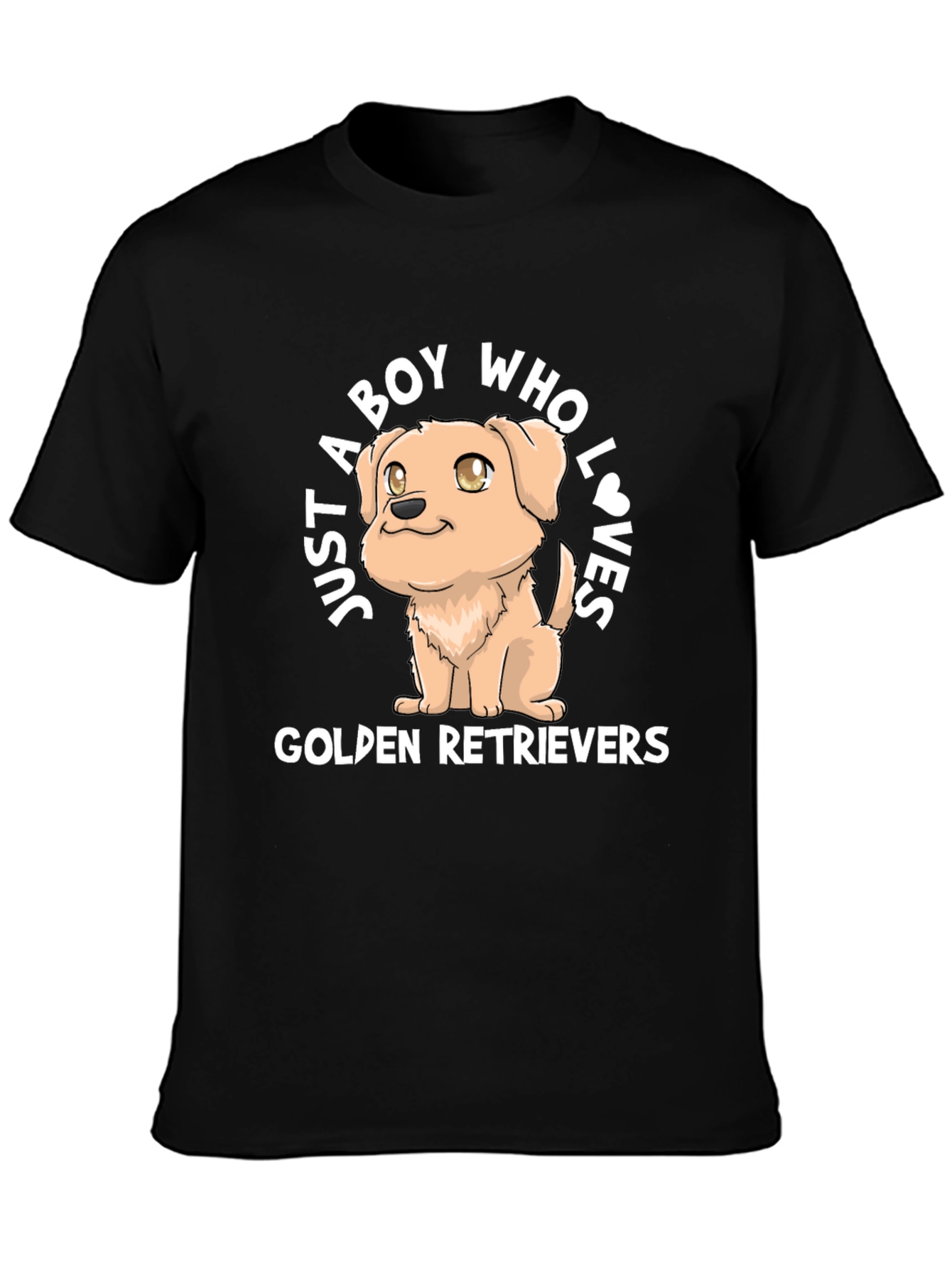 Golden Retriever Dog Lover T-Shirt - Boys Tee