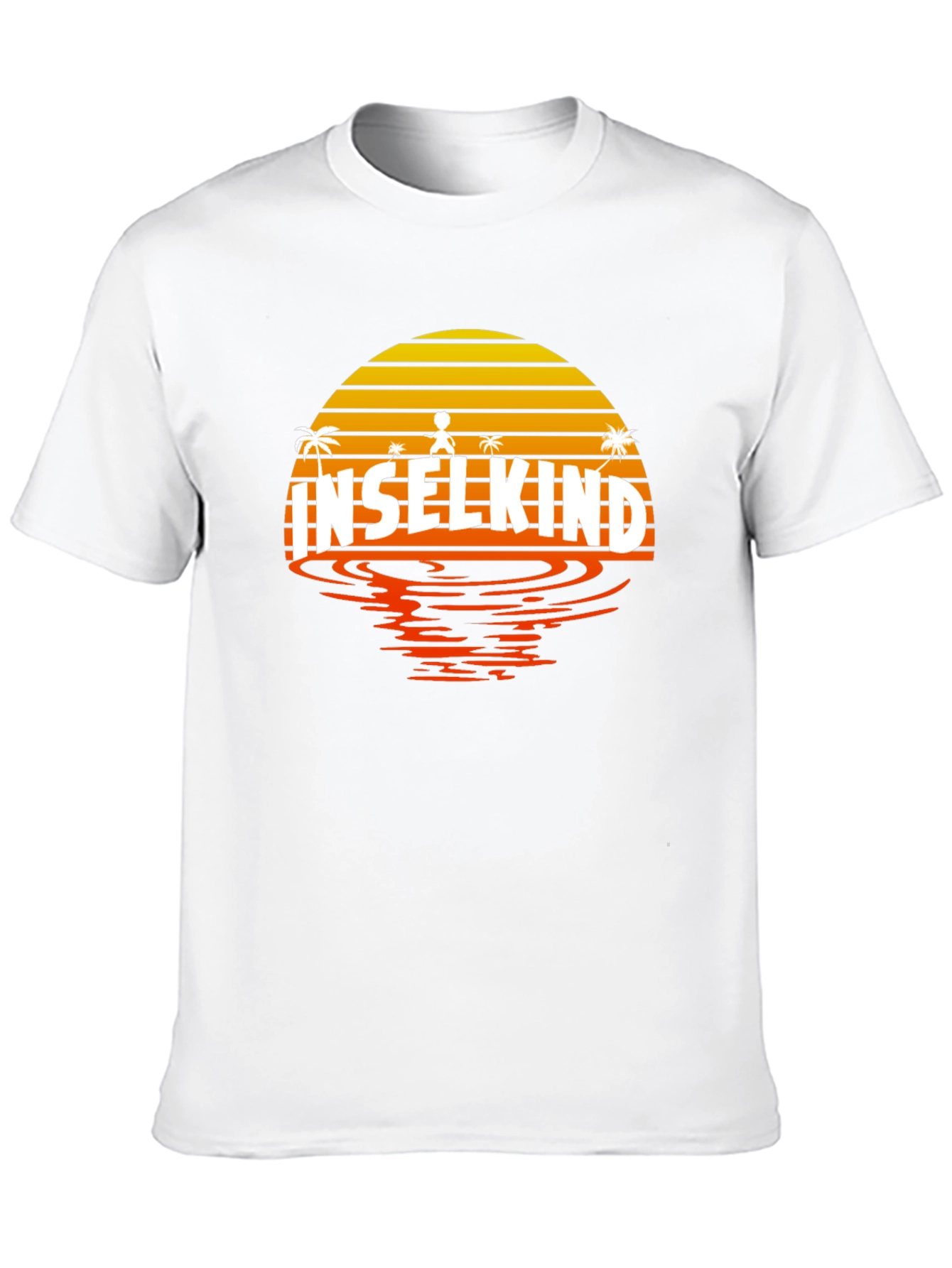 Inselkind Sunset T-Shirt - Island Child Black Tee
