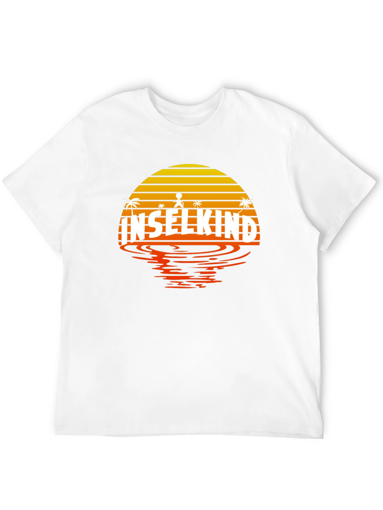 Inselkind Sunset T-Shirt - Island Child Black Tee