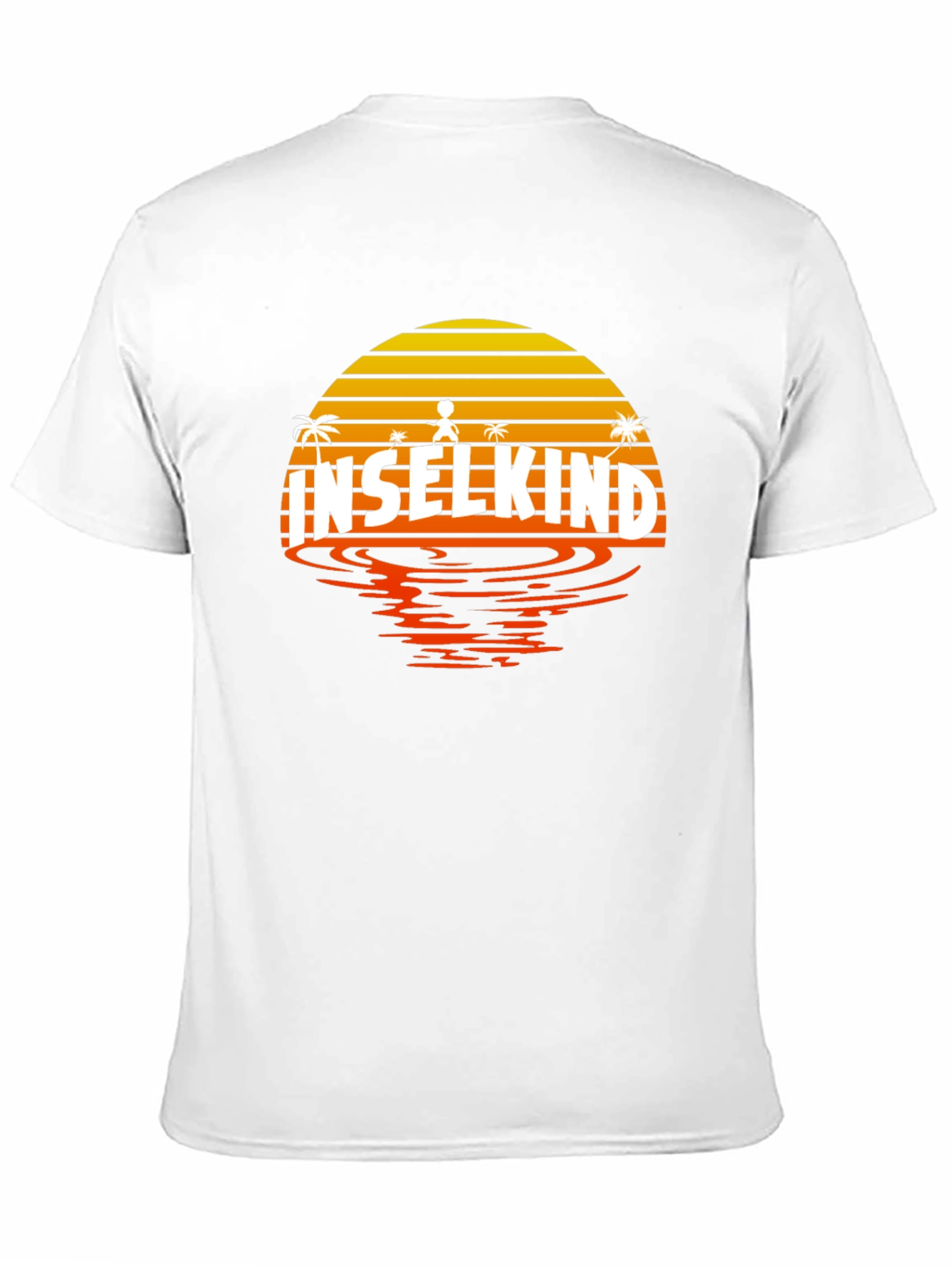 Inselkind Sunset T-Shirt - Island Child Black Tee