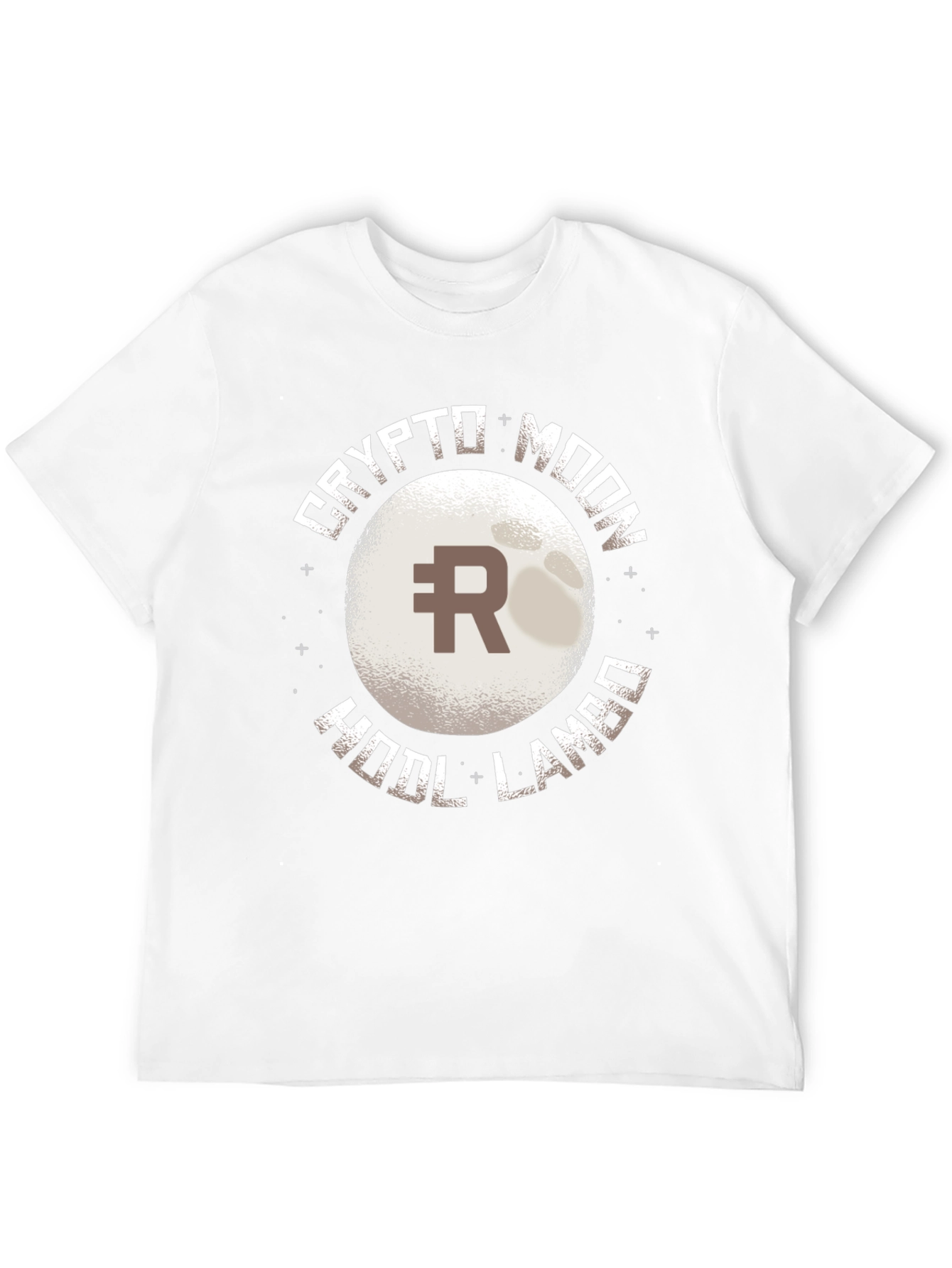 Crypto Moon HODL Lambo Black T-Shirt