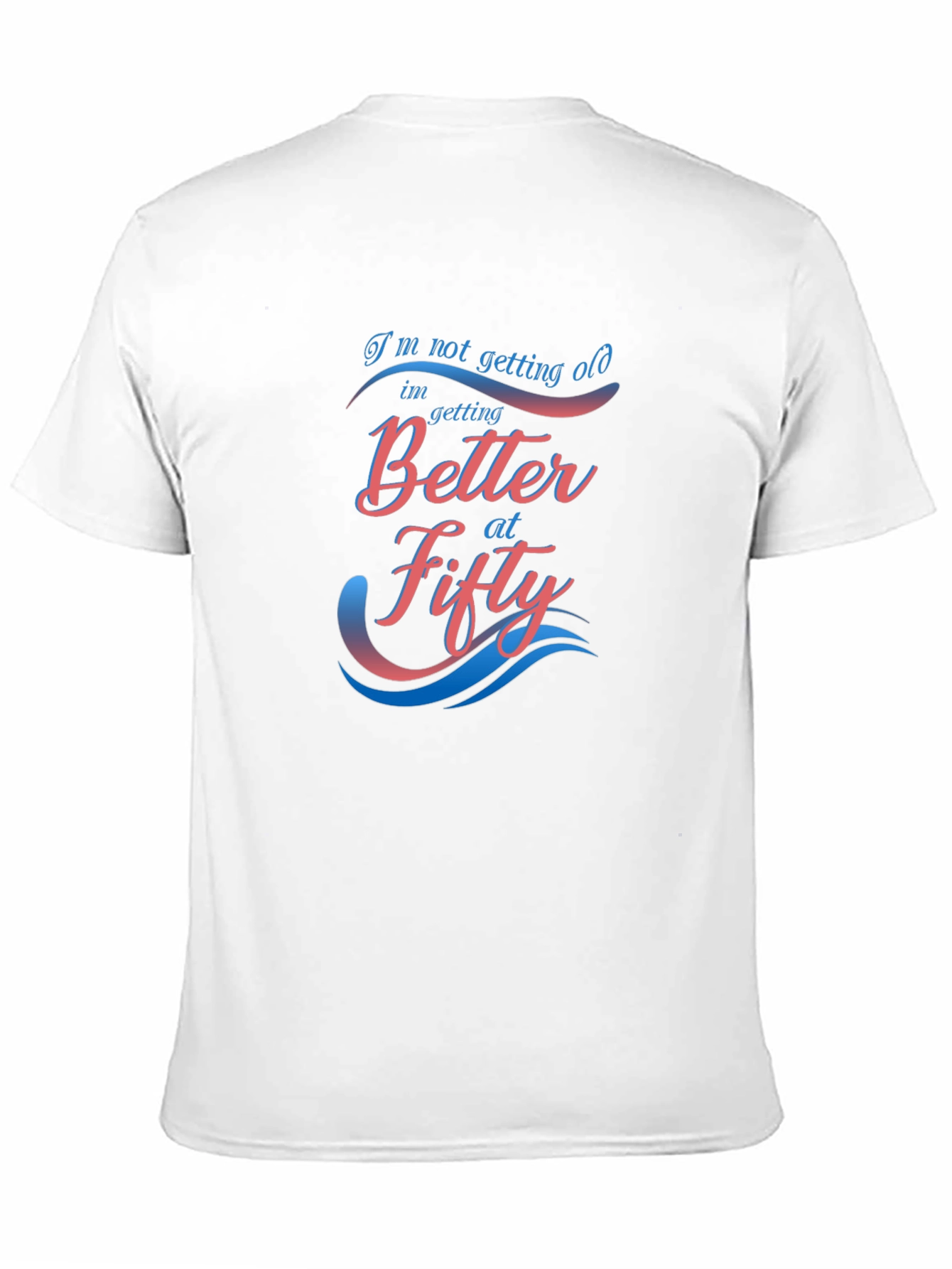 Better at Fifty Graphic T-Shirt - Black