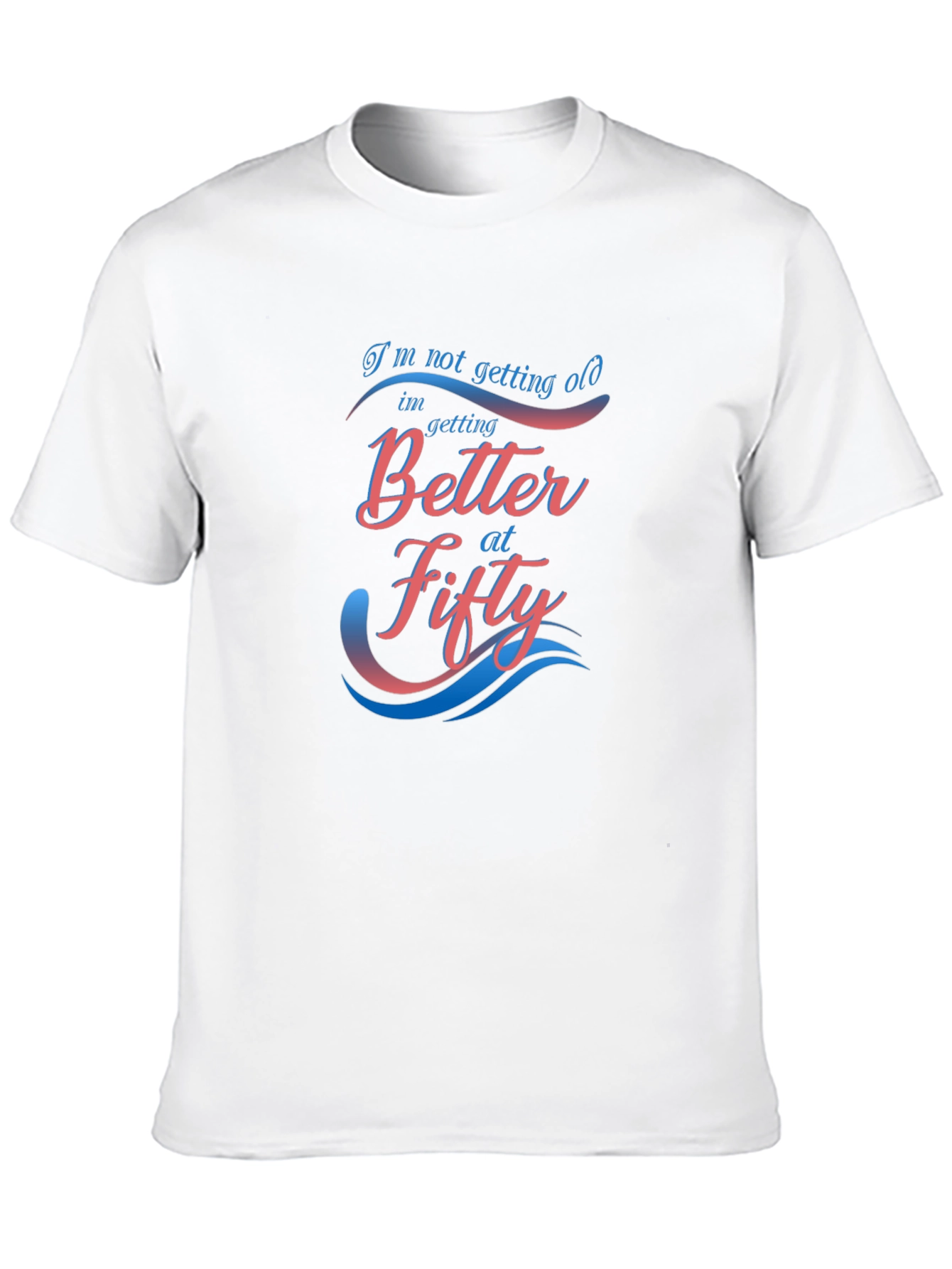 Better at Fifty Graphic T-Shirt - Black