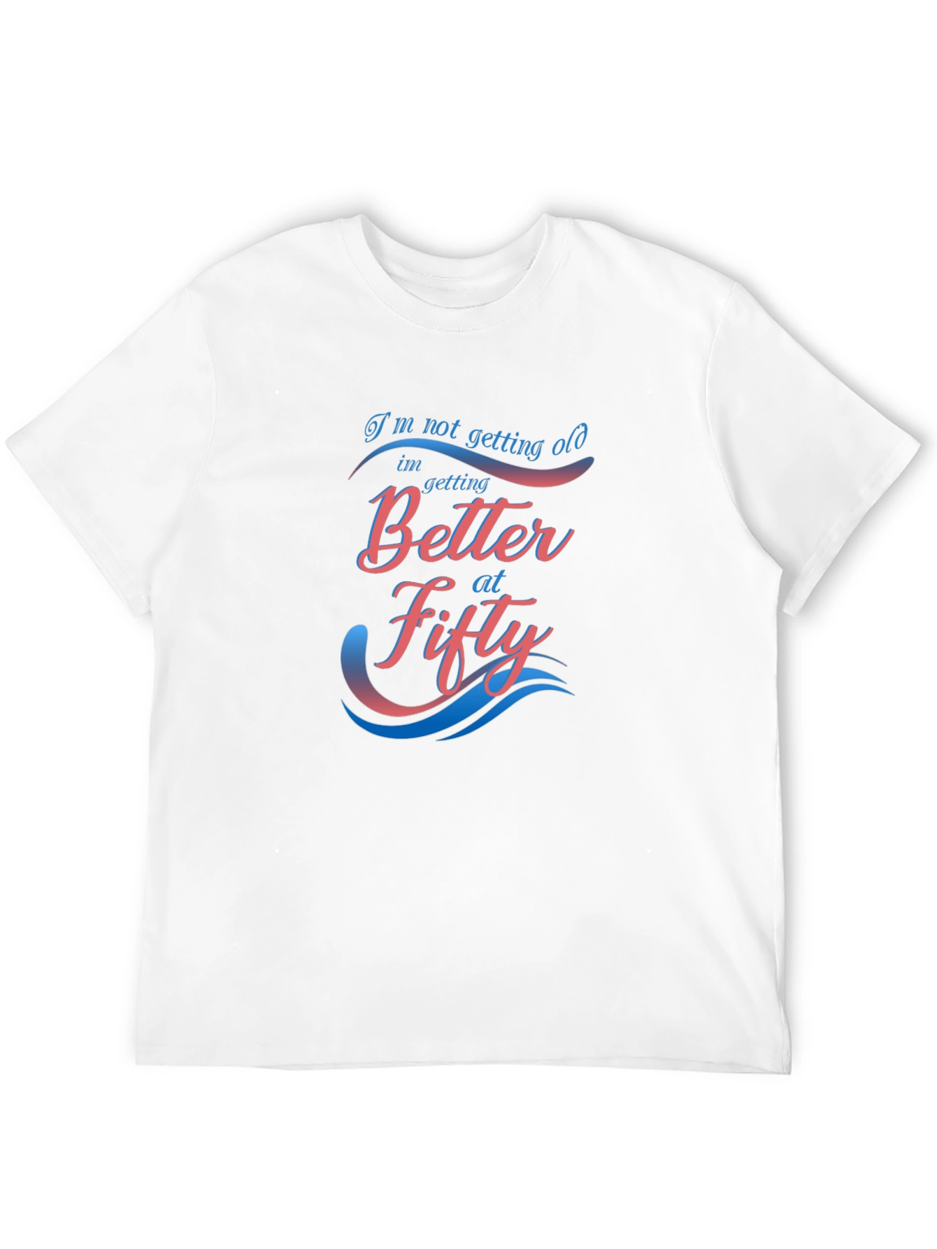 Better at Fifty Graphic T-Shirt - Black