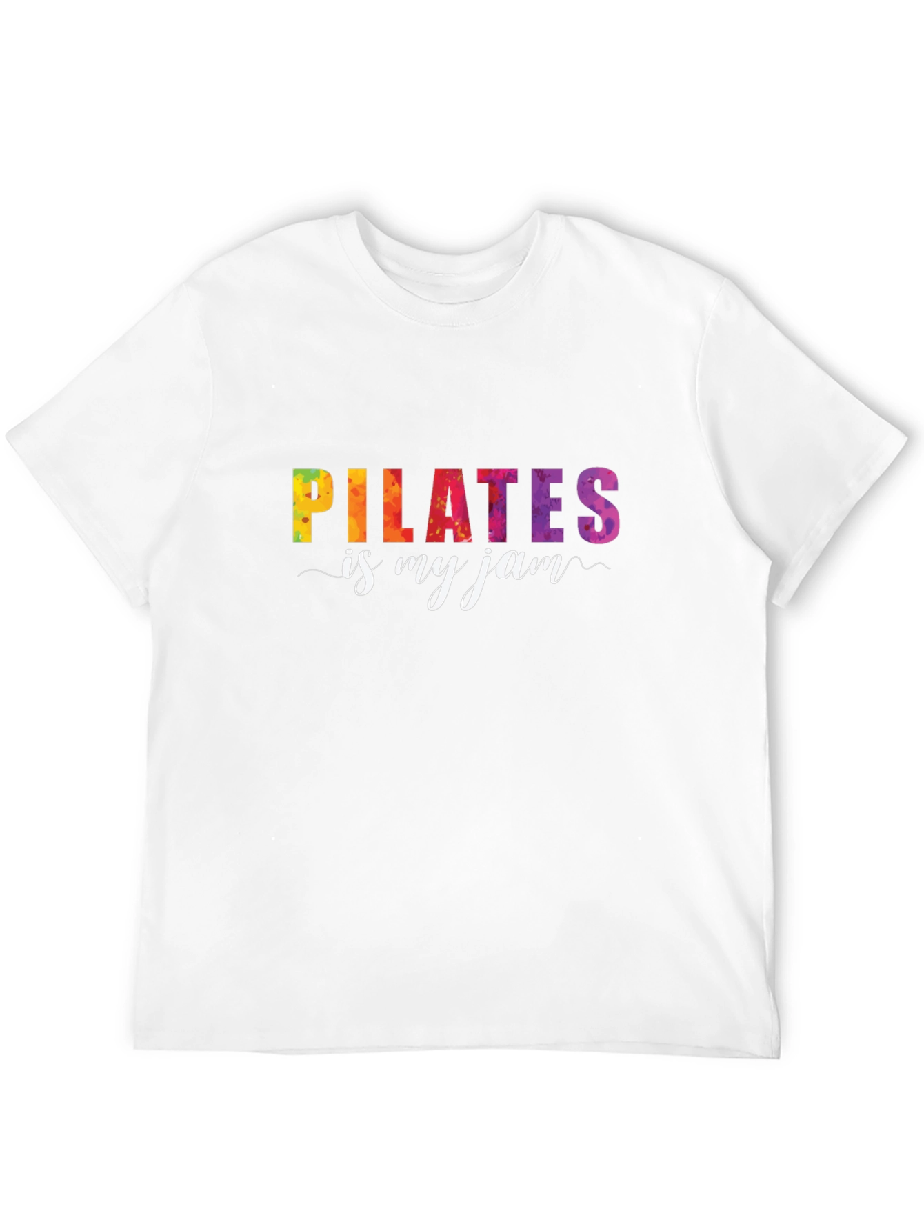 Pilates Is My Jam Graphic Tee - Black T-Shirt