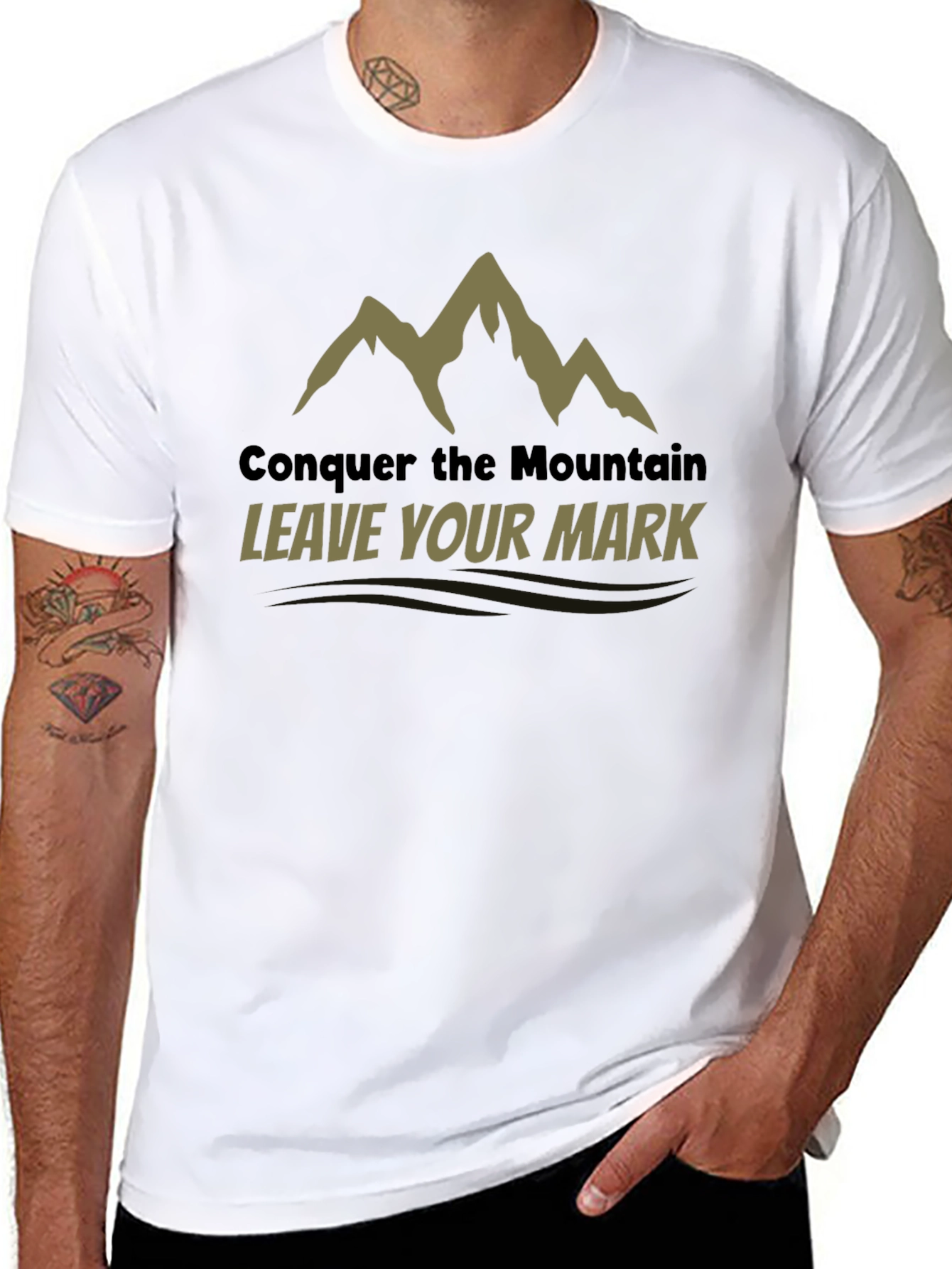Conquer the Mountain Graphic Tee