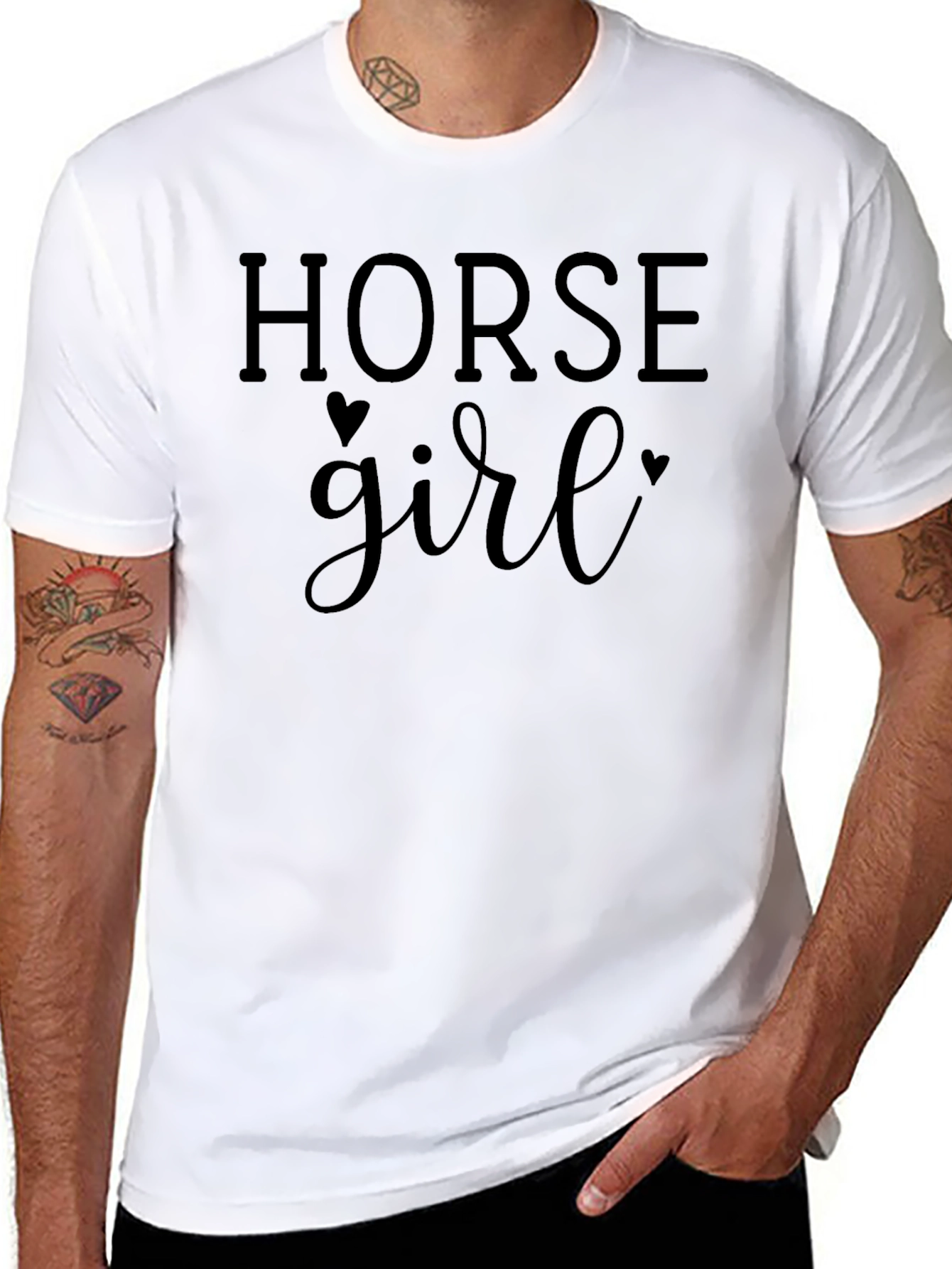 Horse Girl T-Shirt - Equestrian Lover Tee