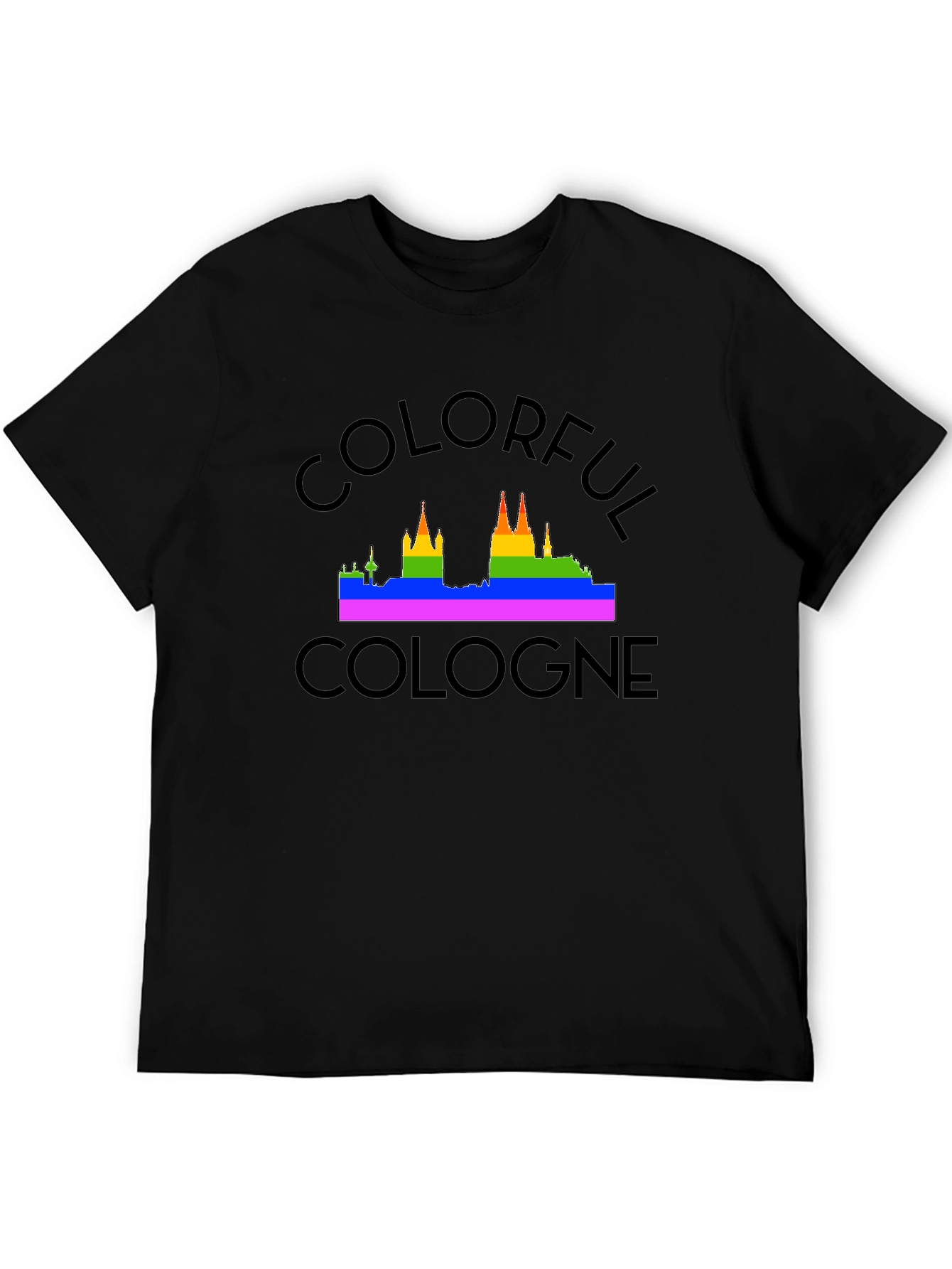 Colorful Cologne Skyline T-Shirt