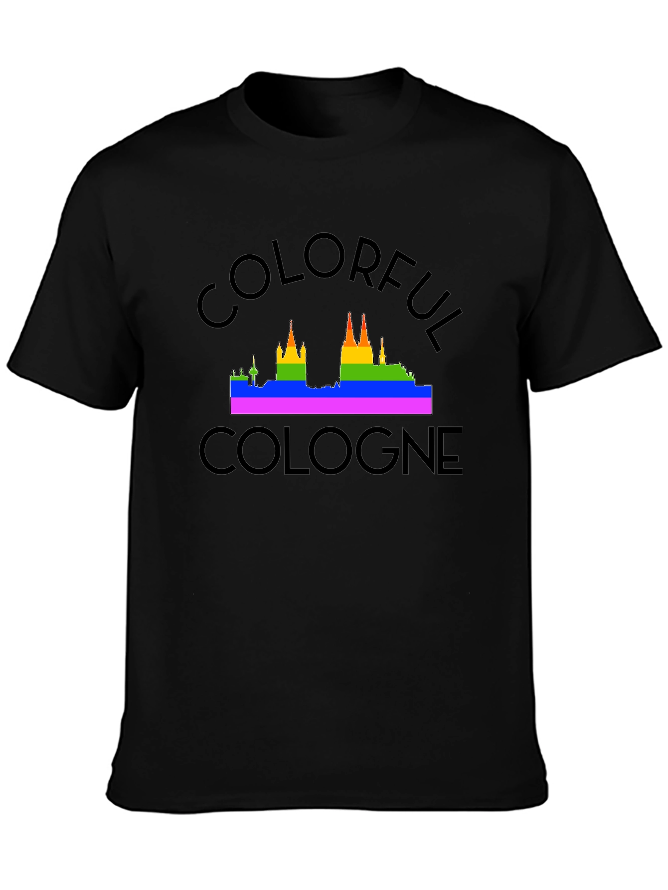 Colorful Cologne Skyline T-Shirt