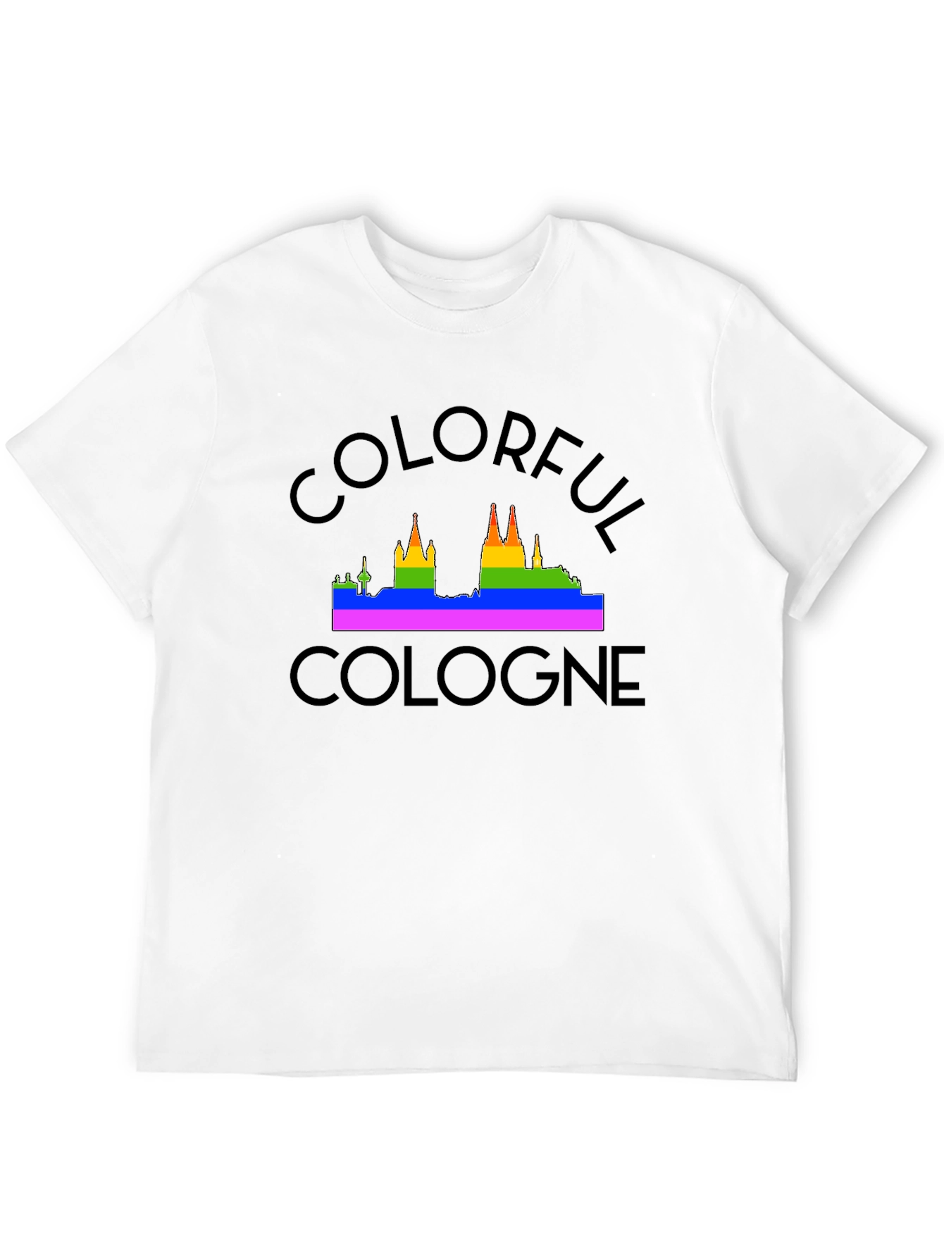 Colorful Cologne Skyline T-Shirt