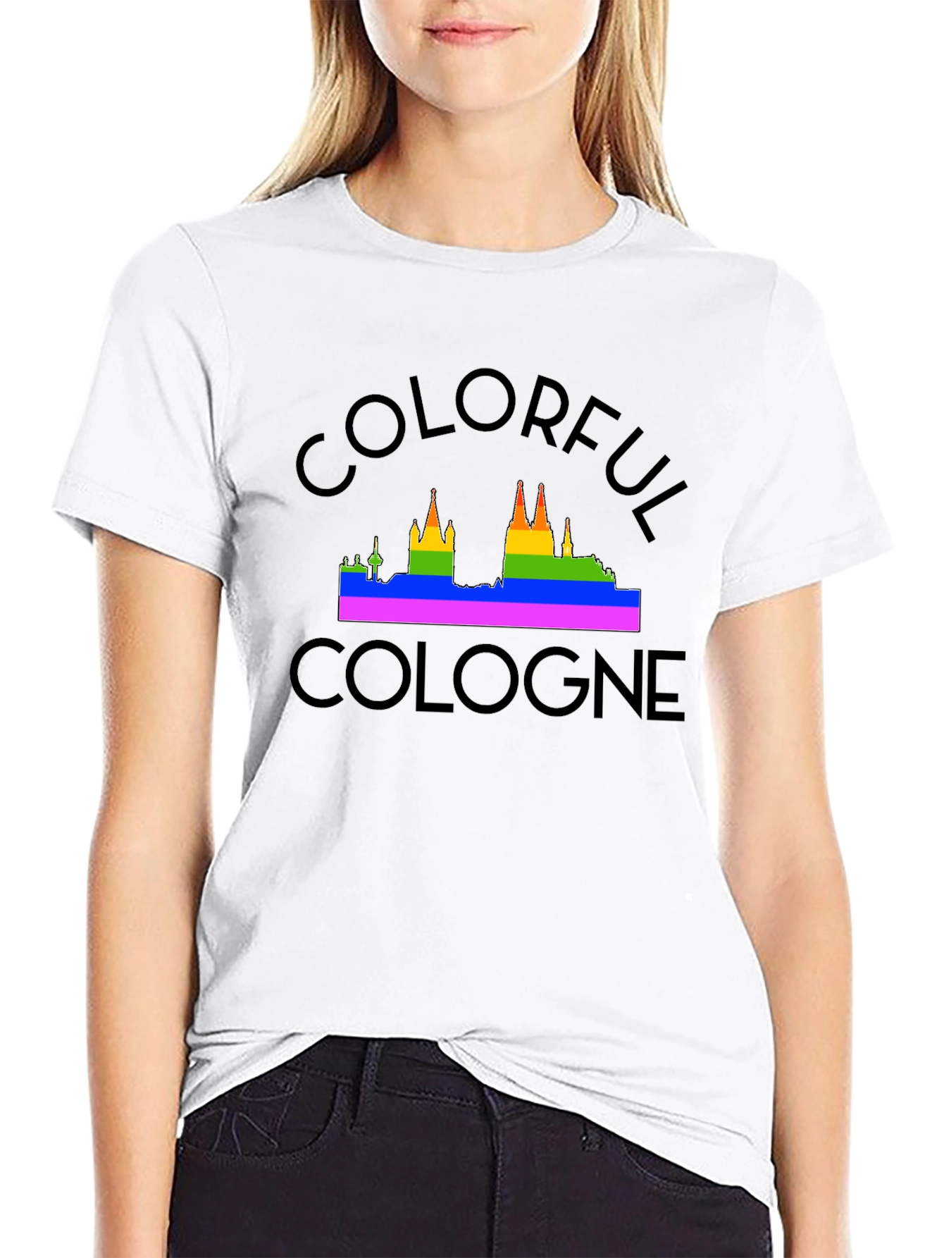 Colorful Cologne Skyline T-Shirt