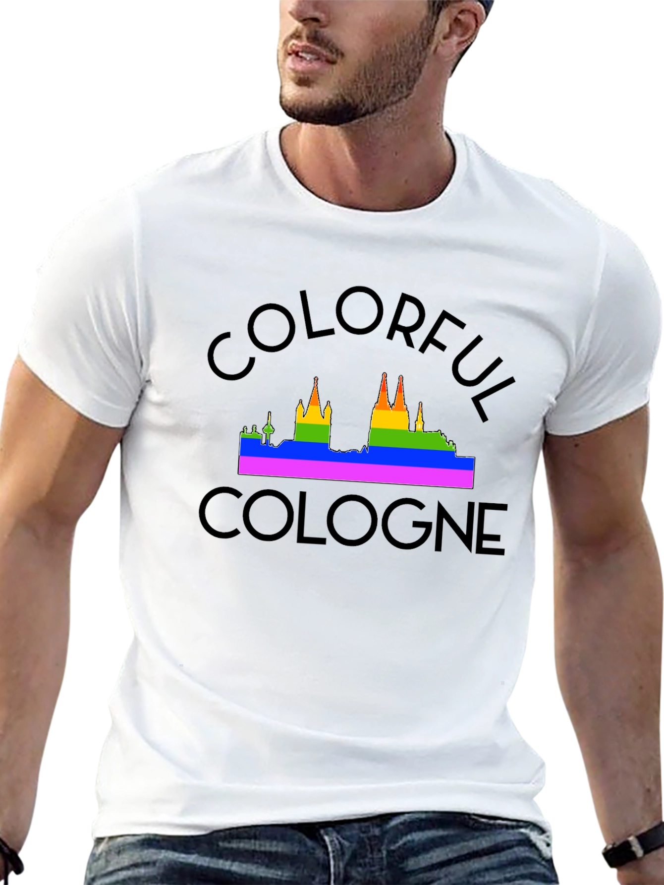 Colorful Cologne Skyline T-Shirt