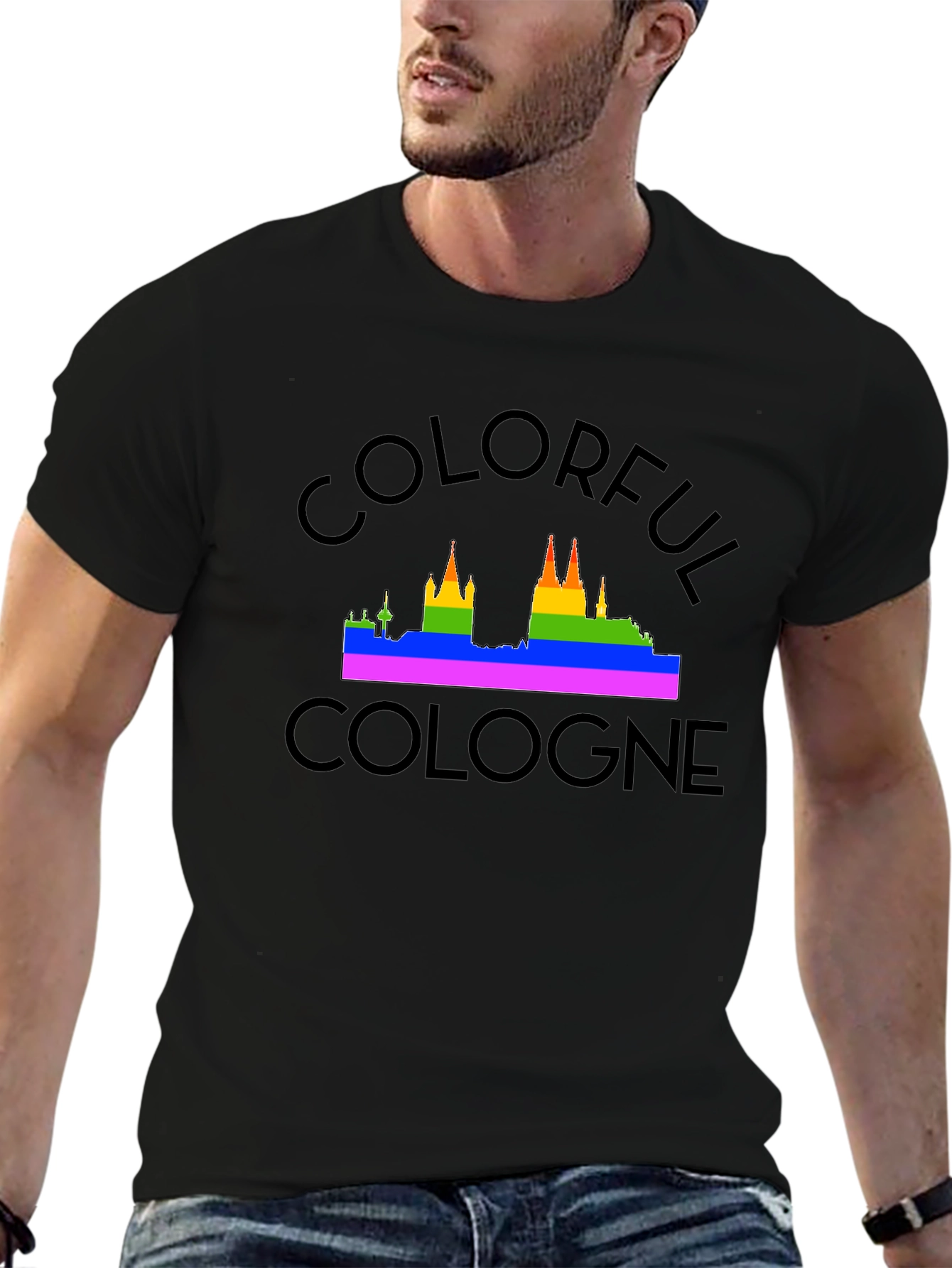 Colorful Cologne Skyline T-Shirt