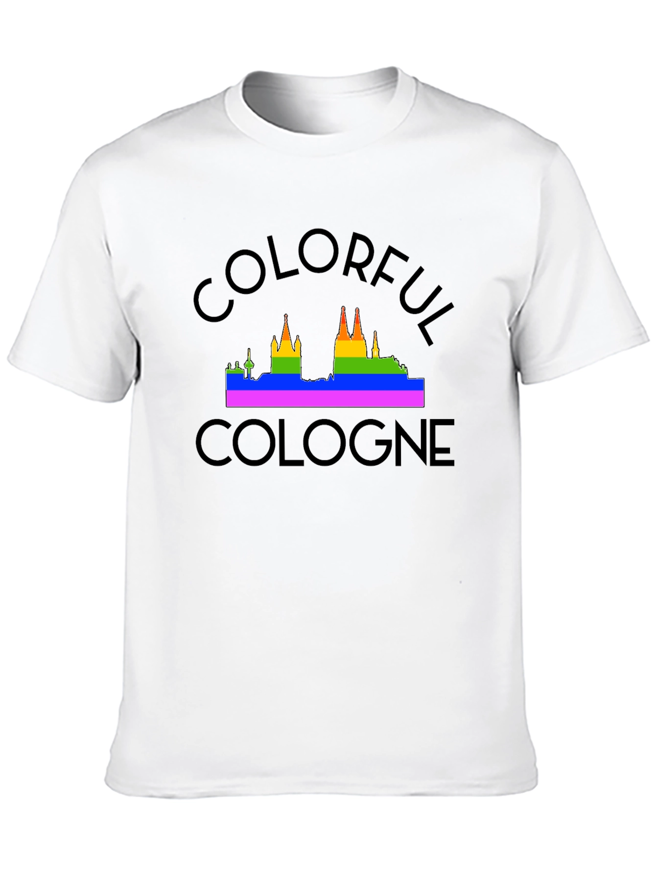 Colorful Cologne Skyline T-Shirt